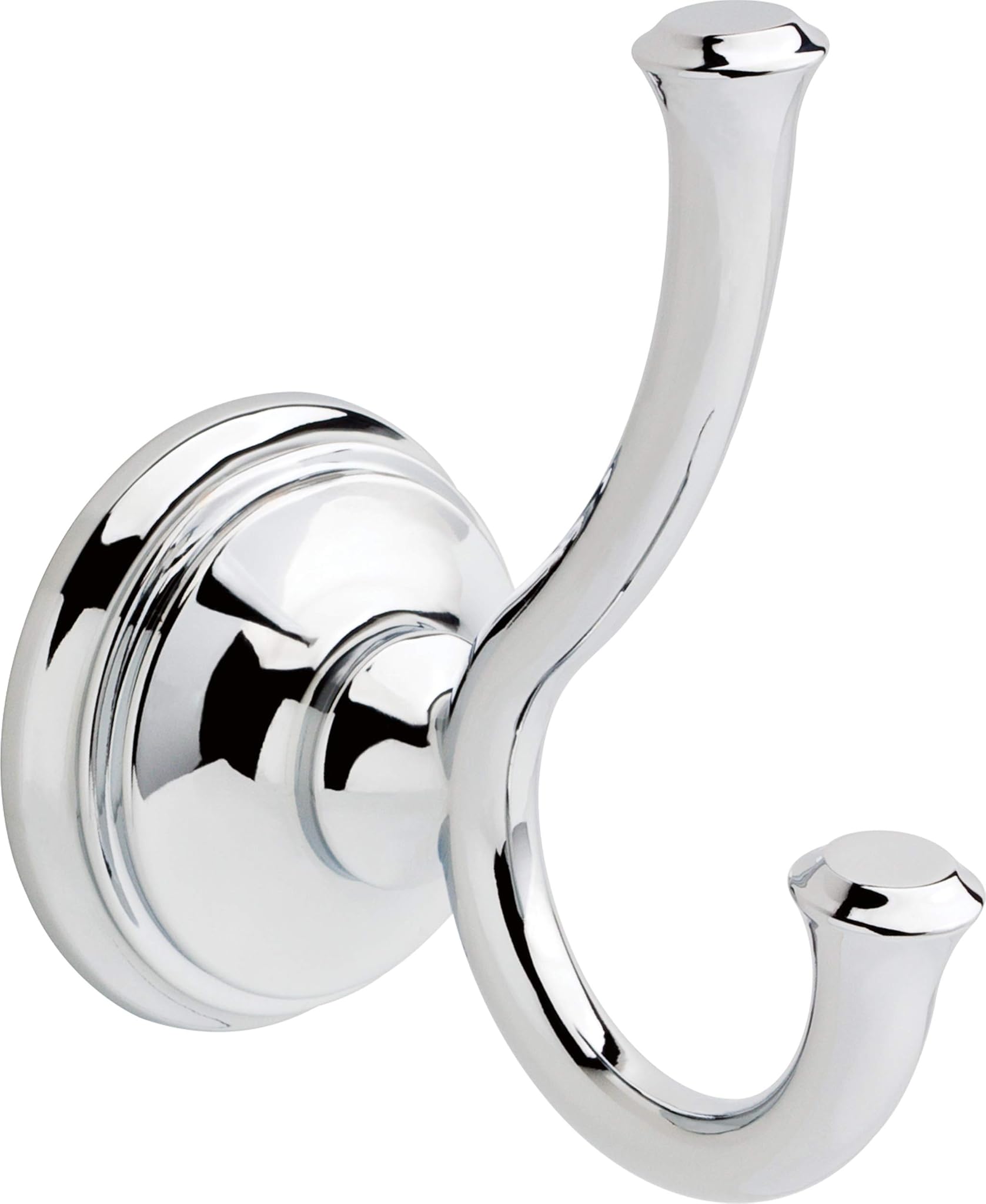 Delta Faucet 79735 Cassidy double Robe Hook, cromo lucido