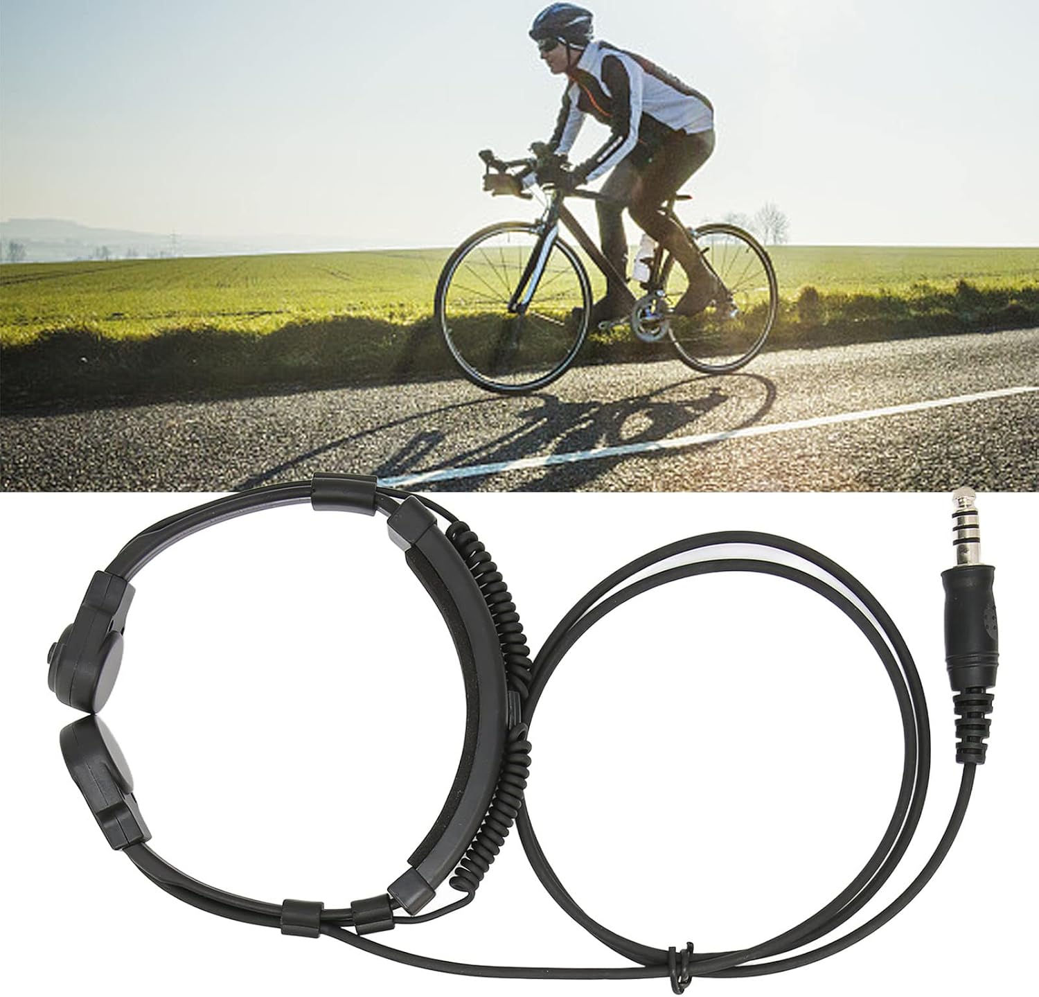 Cuffie Tattiche con Microfono per Gola e U94 PTT - immagine 6