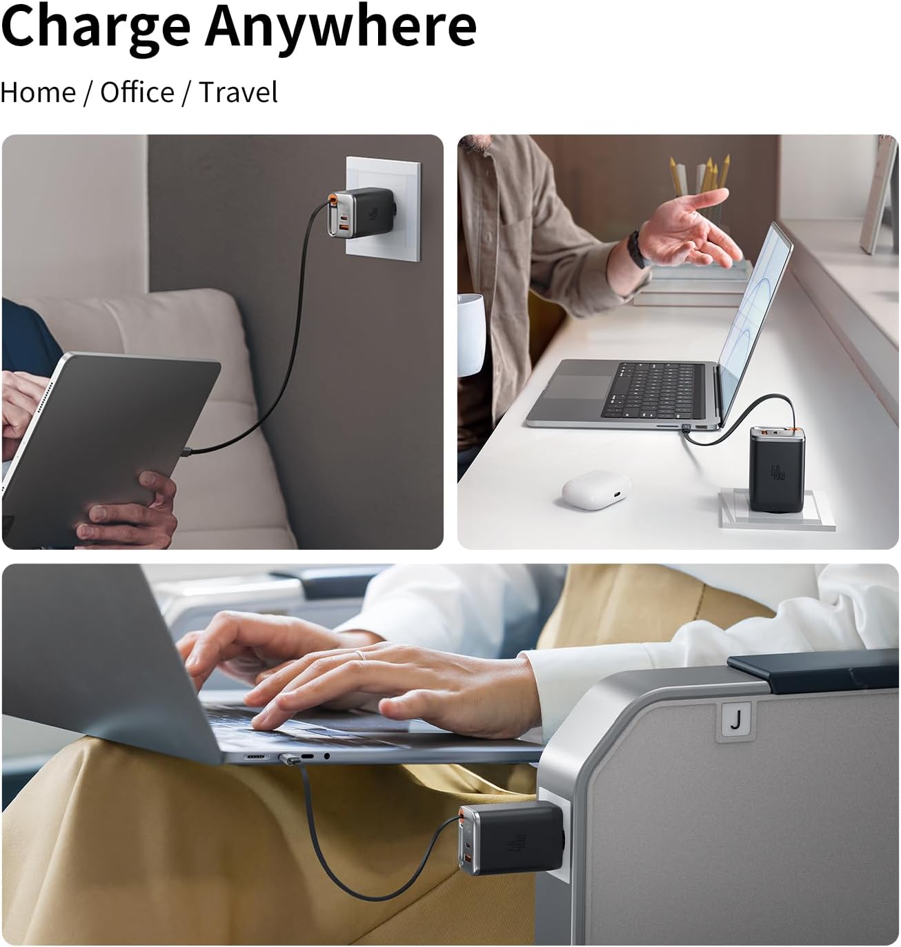 Mcdodo Caricatore USB C Rapido 40W GaN con Cavo Retrattile - immagine 8