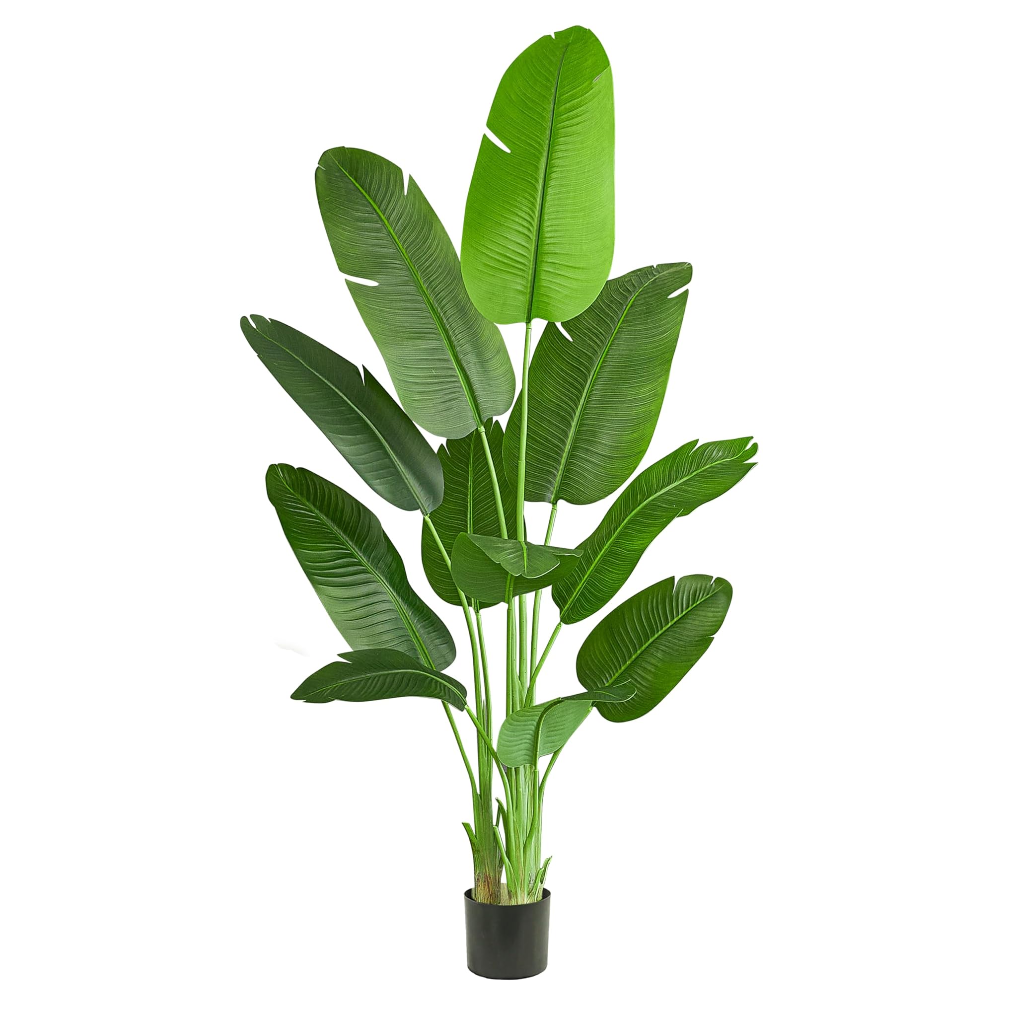 Albero Artificiale Uccello del Paradiso 200cm con Vaso