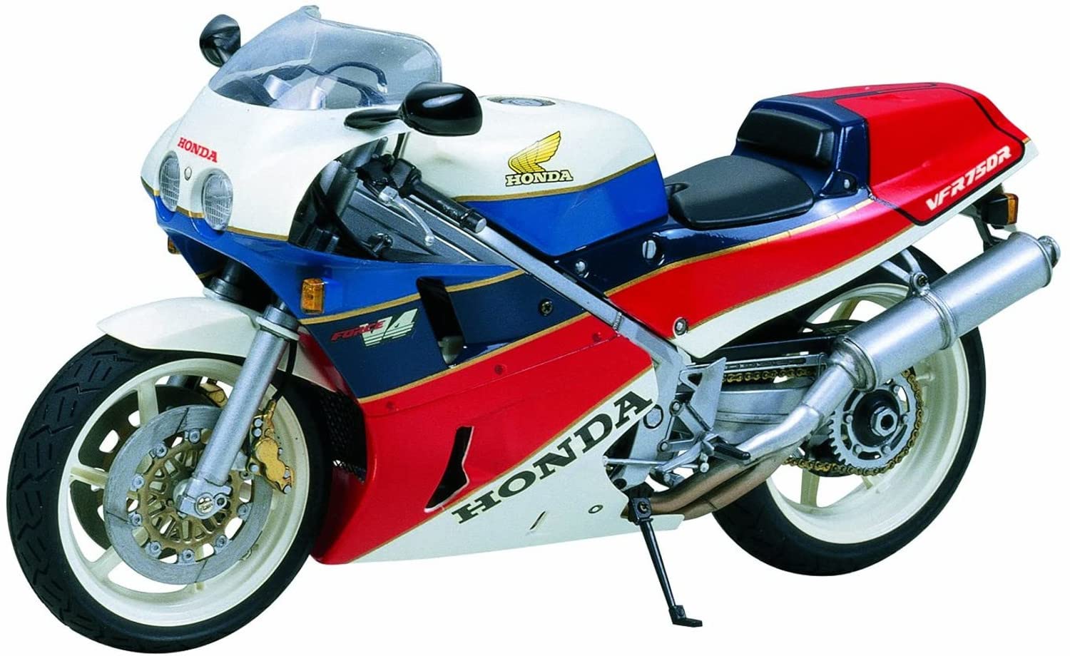 Tamiya 300014057 Honda 14057 VFR750R Kit Modellino Moto 1:12, Marrone