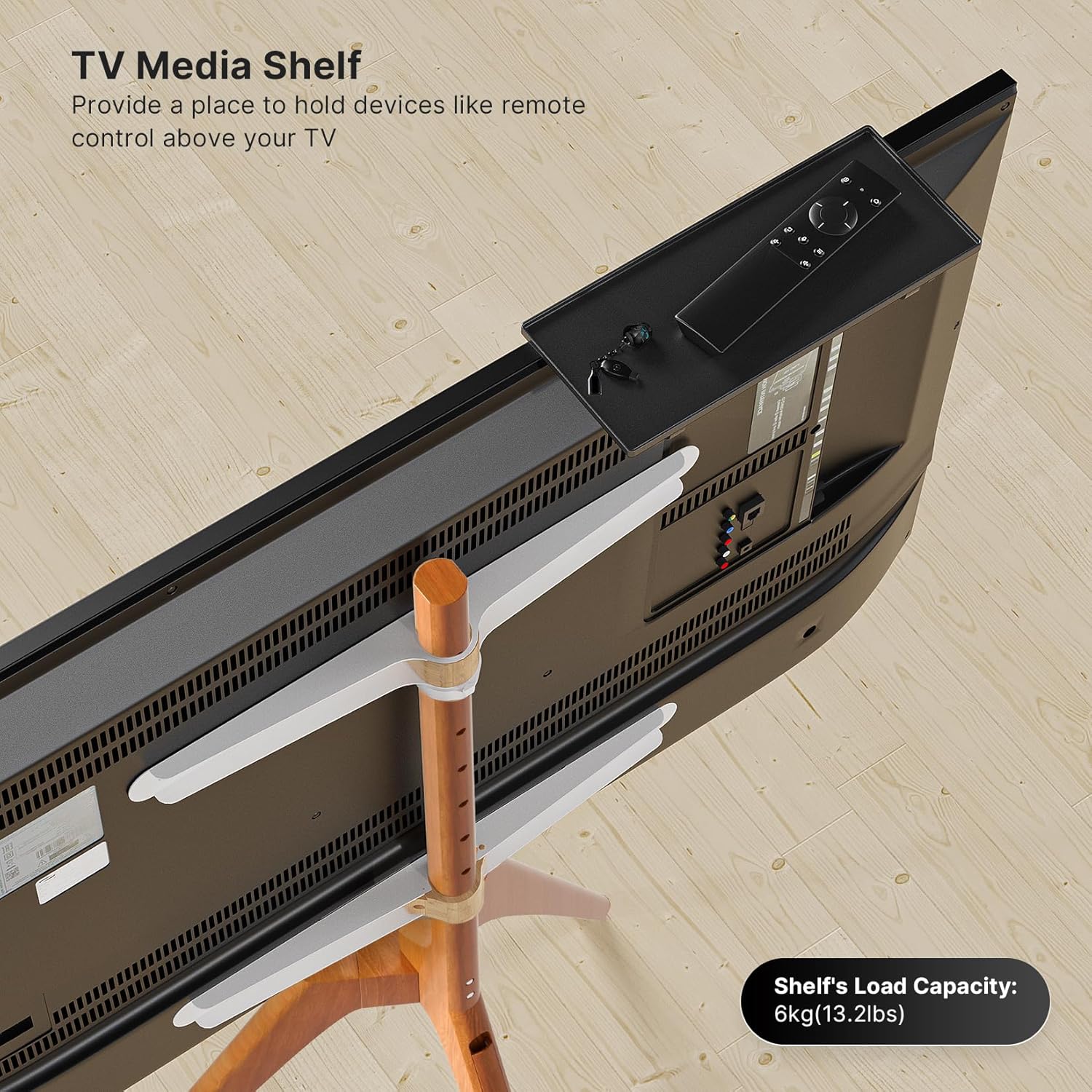 Putorsen Supporto TV a Pavimento da 45" a 65" - immagine 4