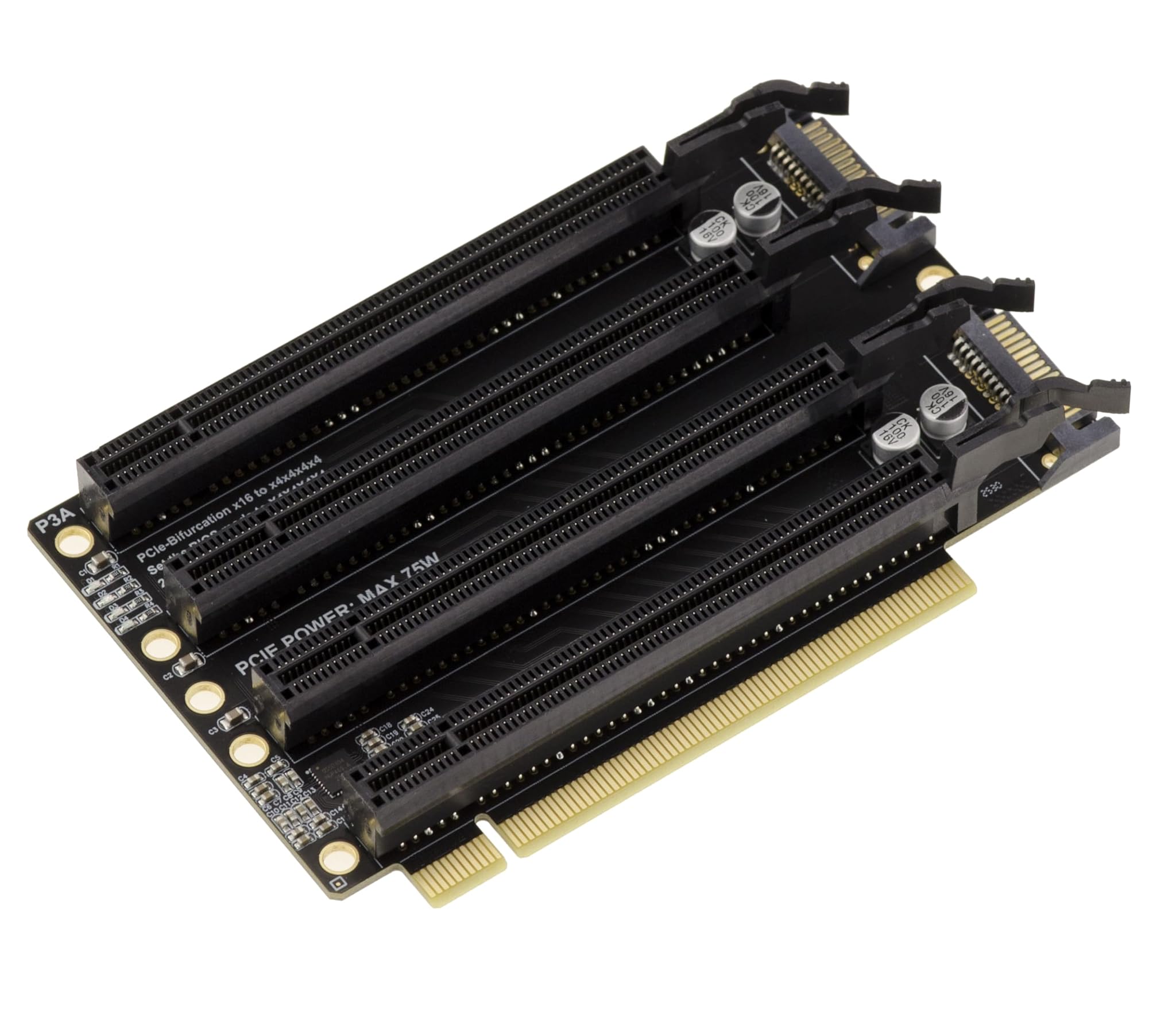 Kalea-informatique Adattatore Riser PCIe Gen 3.0 x16