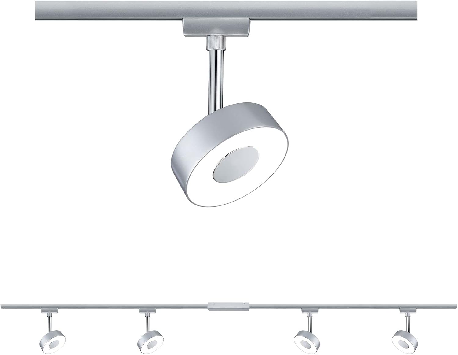 Paulmann 96895 Faretto LED URail Set Circle, Cromo Opaco - immagine 11