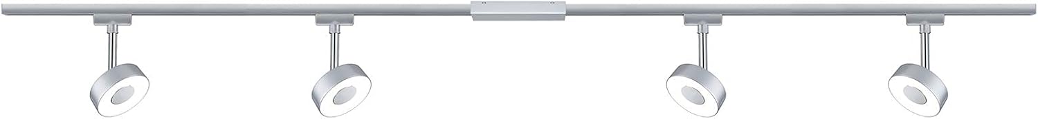 Paulmann 96895 Faretto LED URail Set Circle, Cromo Opaco - immagine 1