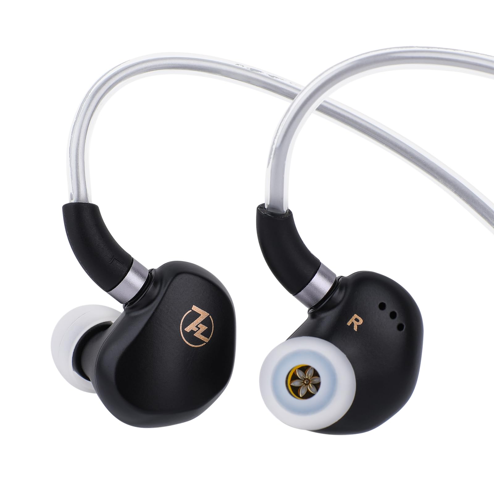 Linsoul 7HZ G1 In-Ear Monitor DLC 10mm, Nero