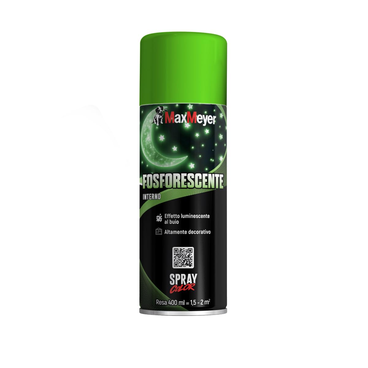 Maxmeyer Spray Fosforescente Verde 0.400 L