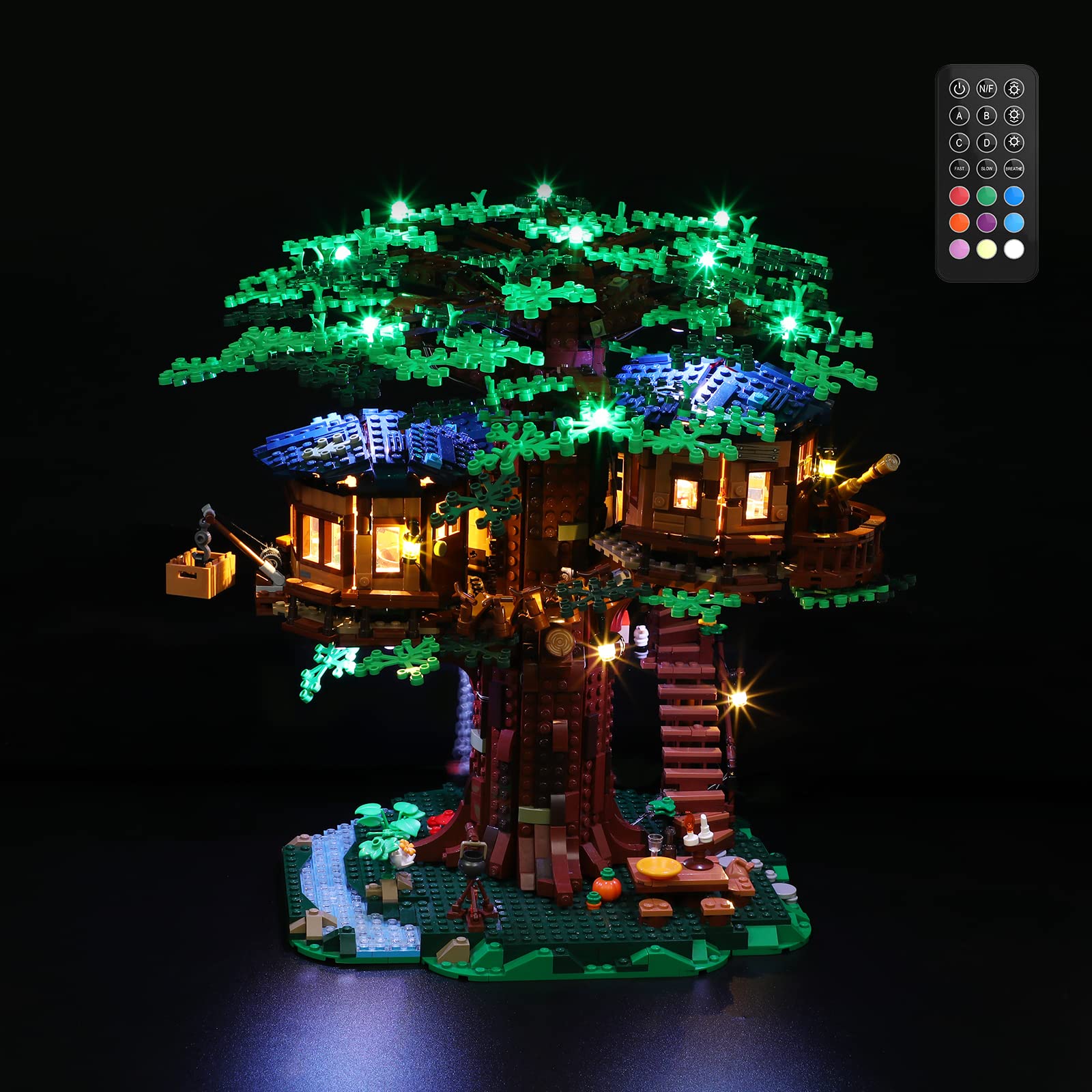 Geament Luci LED per LEGO Casa Sull’Albero Ideas 21318