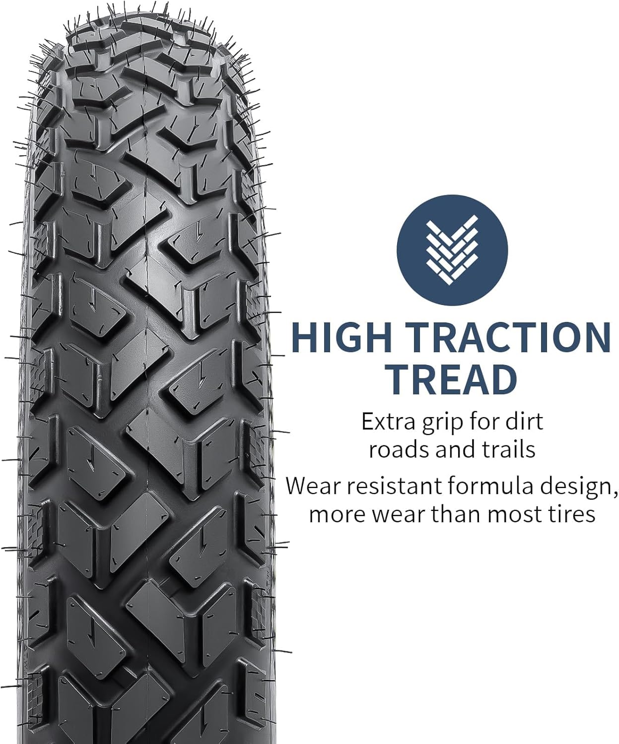 Yunscm 4-PCS Pneumatici Fat E-Bike 20x4.0 con Camere d'Aria - immagine 3