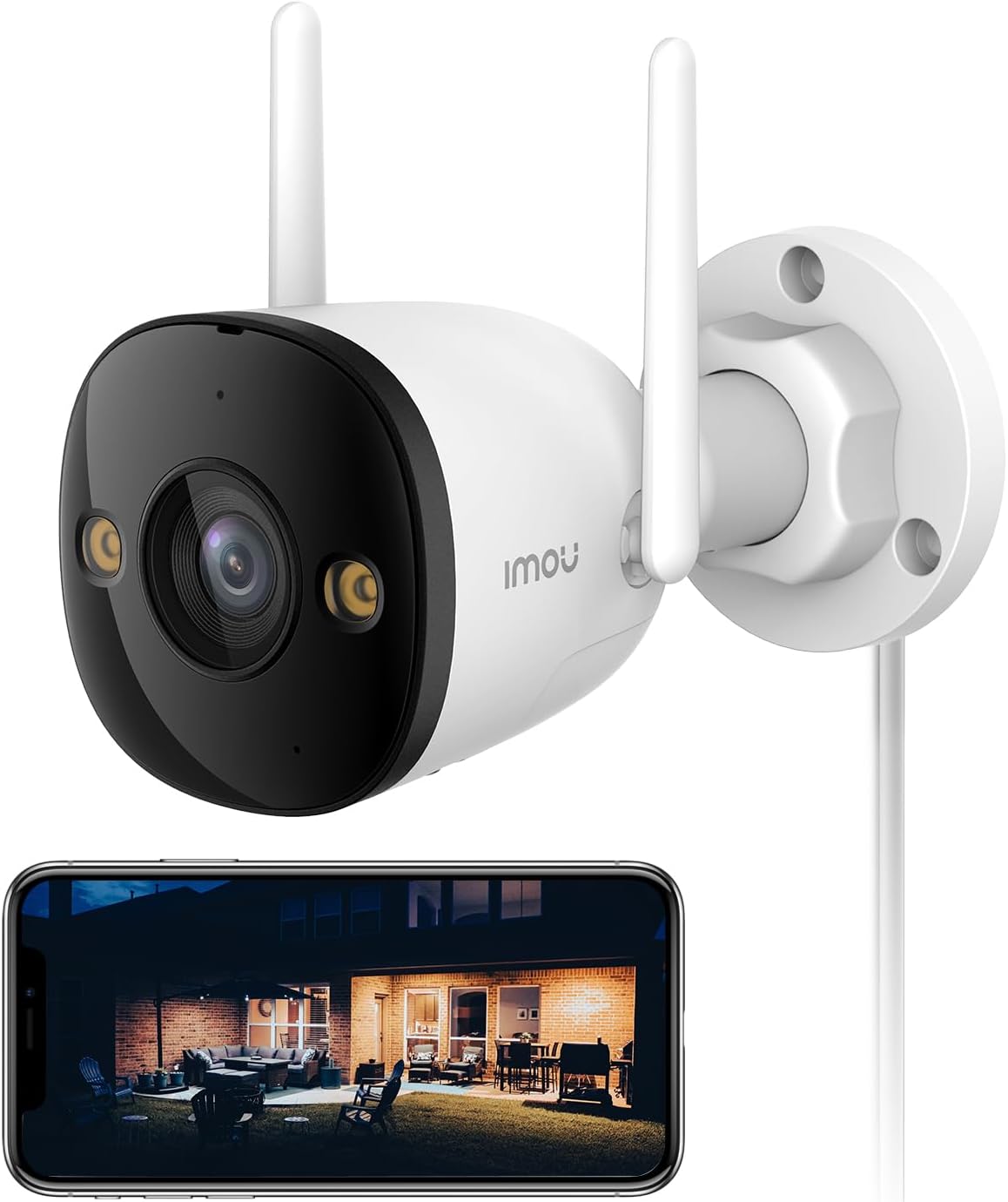 Imou 5MP Telecamera Wi-Fi Esterno con Rilevamento IA