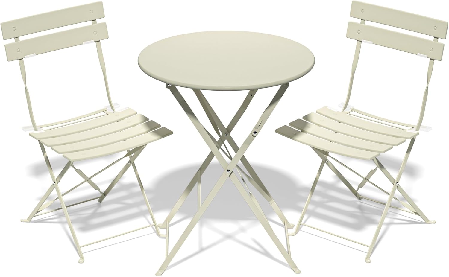 Relax Field Set Mobili da Giardino 3 Pezzi, Albicocca