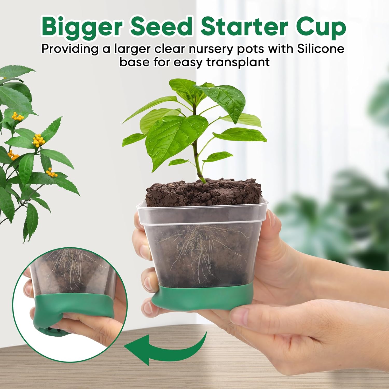 BlumWay Serra da Interni con Lampada per Piante (2 pezzi) - immagine 7