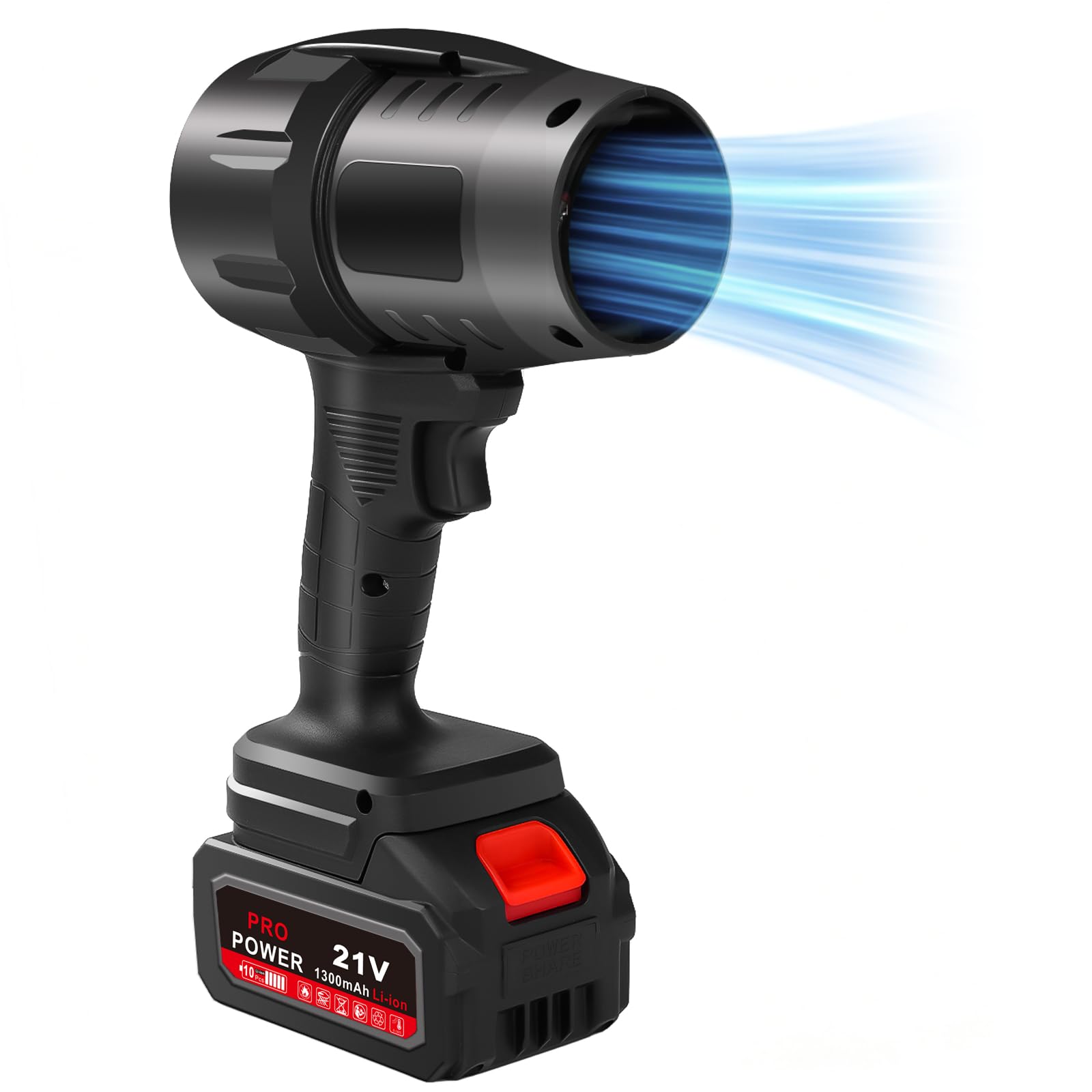 Soffiatore a Batteria Potente 800W 35000RPM