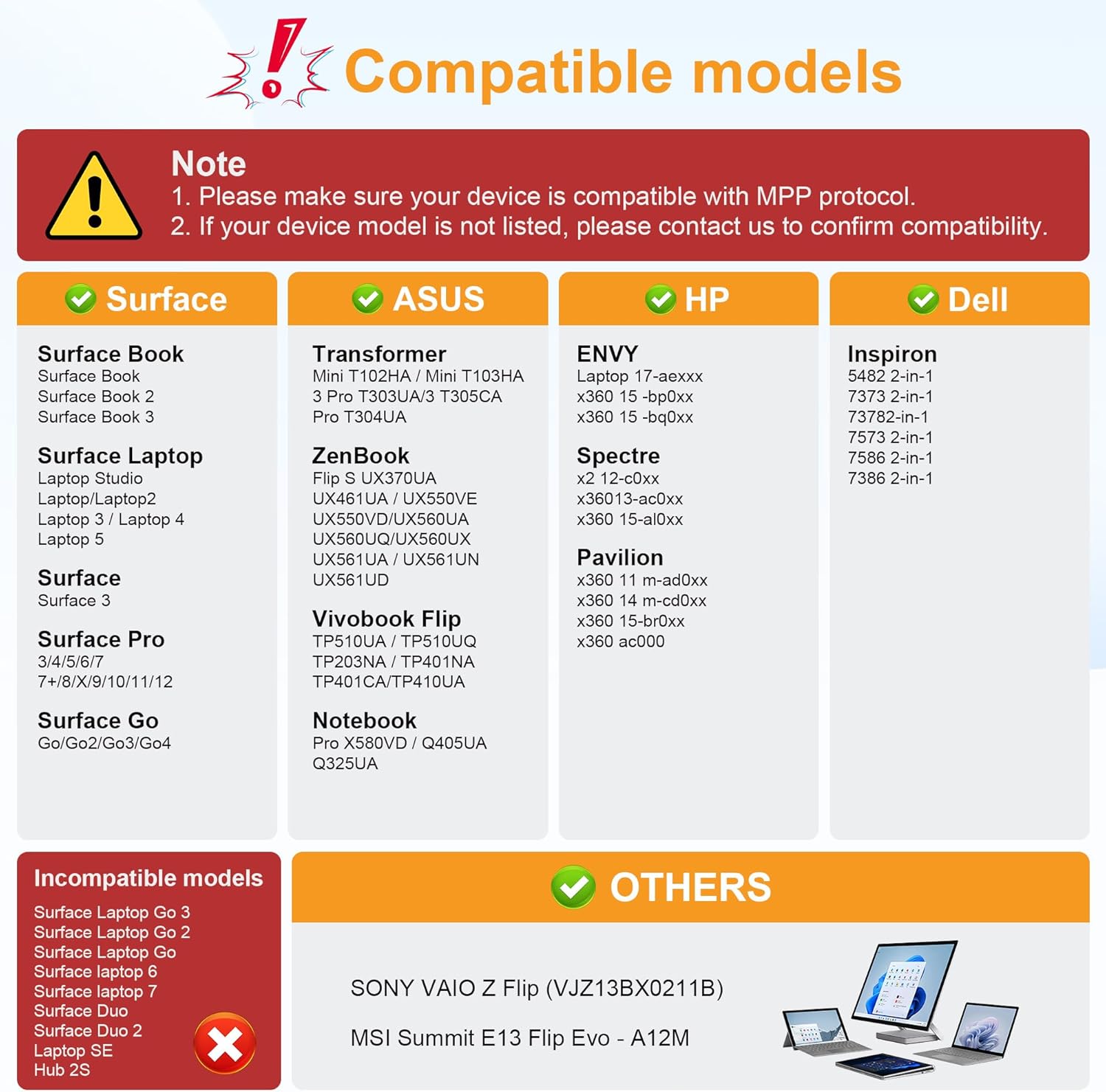 Penna per Surface con Ricarica Rapida USB-C - immagine 2