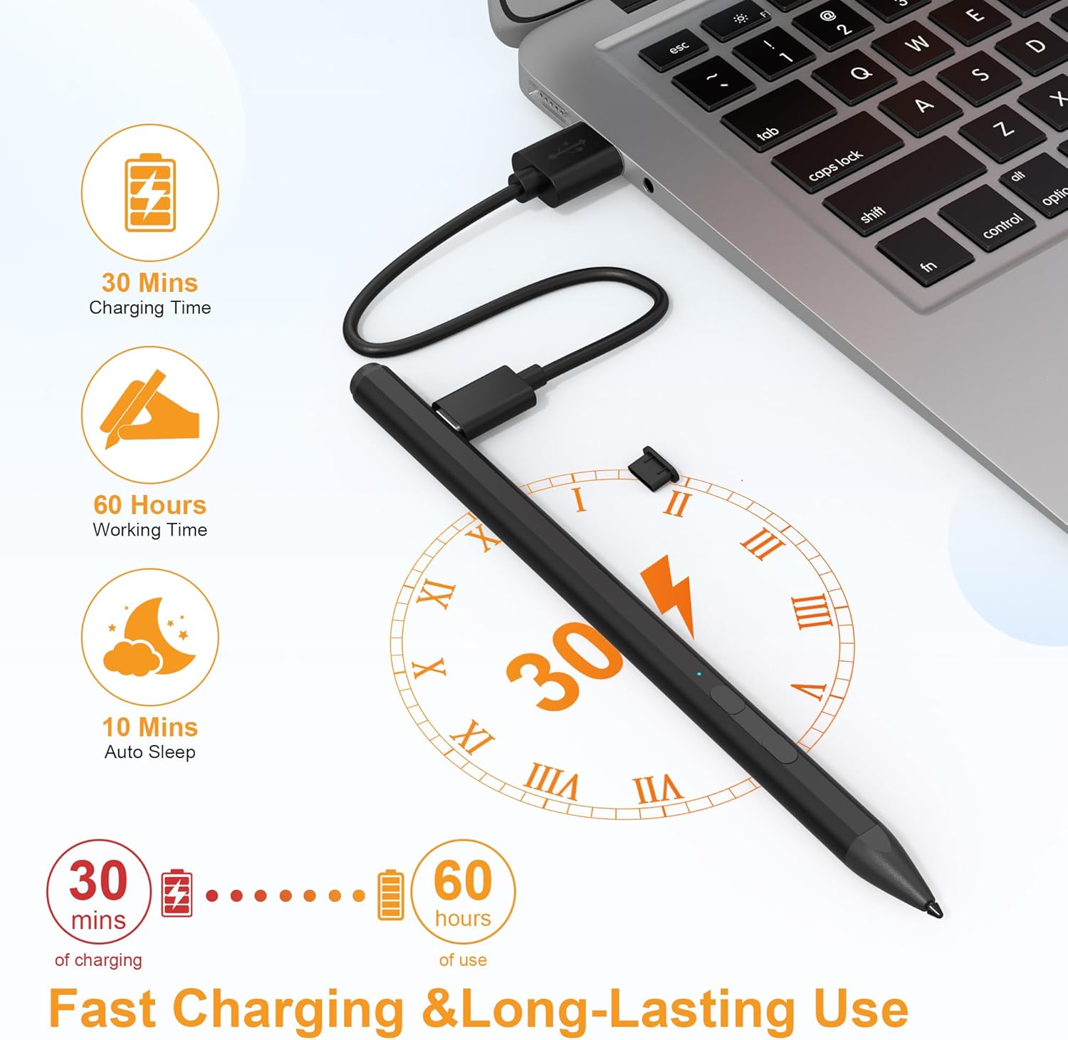 Penna per Surface con Ricarica Rapida USB-C - immagine 4