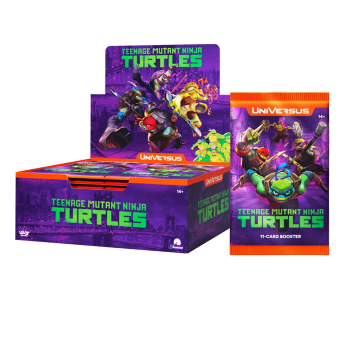 UniVersus: Teenage Mutant Ninja Turtles Booster Display