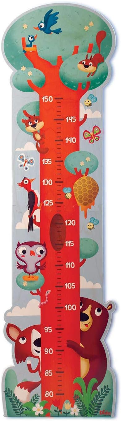 Dida - Metro Crescita Bambini in Legno "Grande Albero" - immagine 1