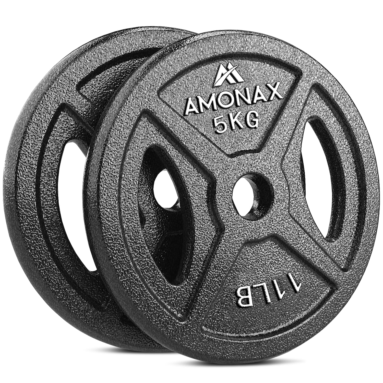 Amonax Set Dischi Pesi Ghisa 2,5-10kg