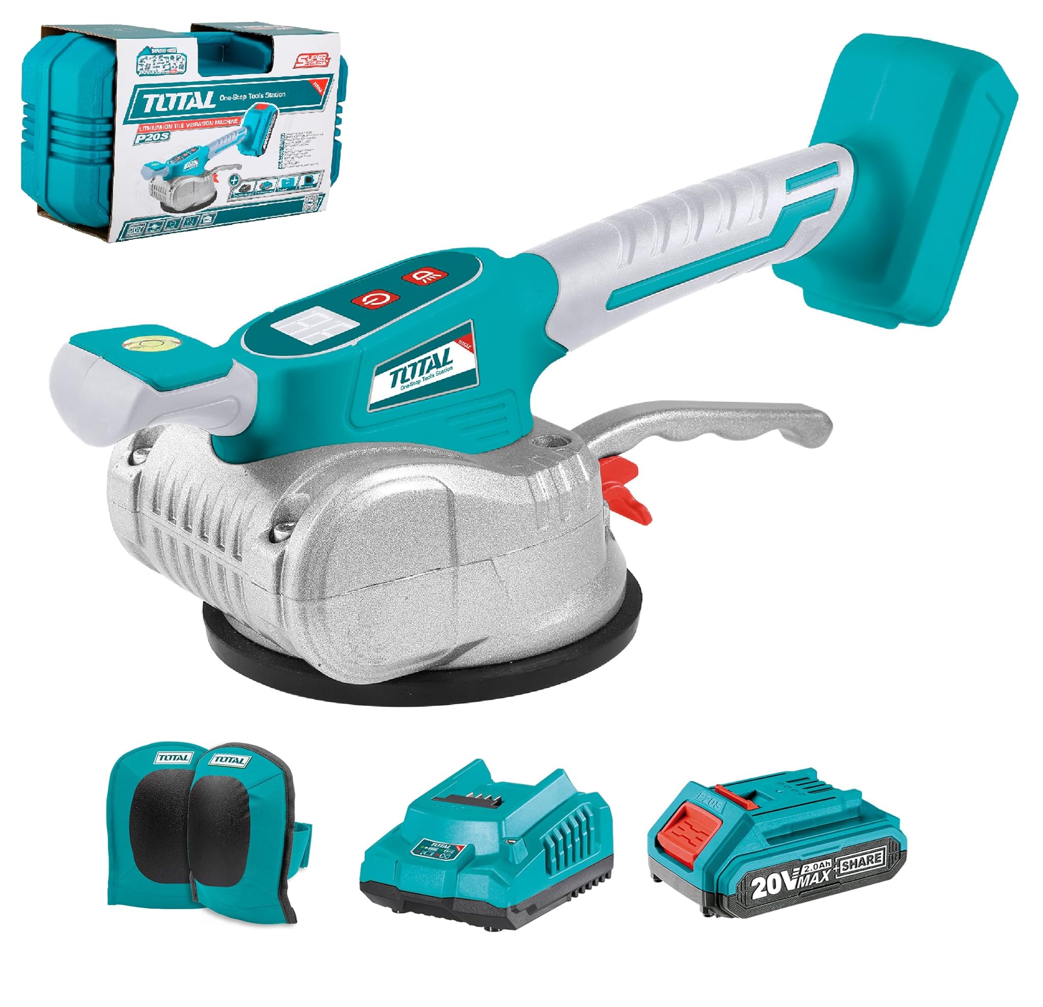 Total Ventosa Vibrante per Piastrelle 10000 giri/min