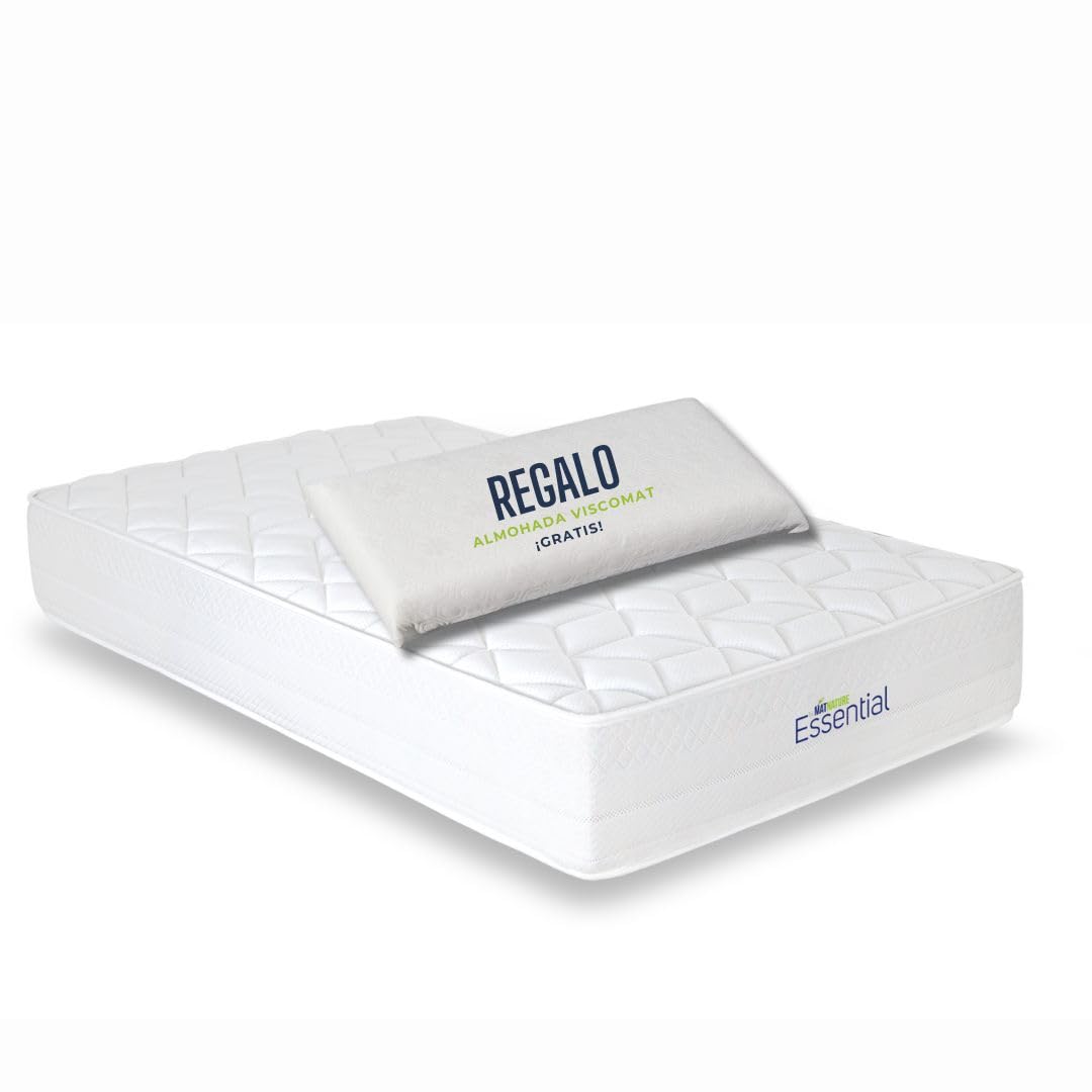 Matnature Essential Materasso Schiuma Alta Densità 90x200 cm