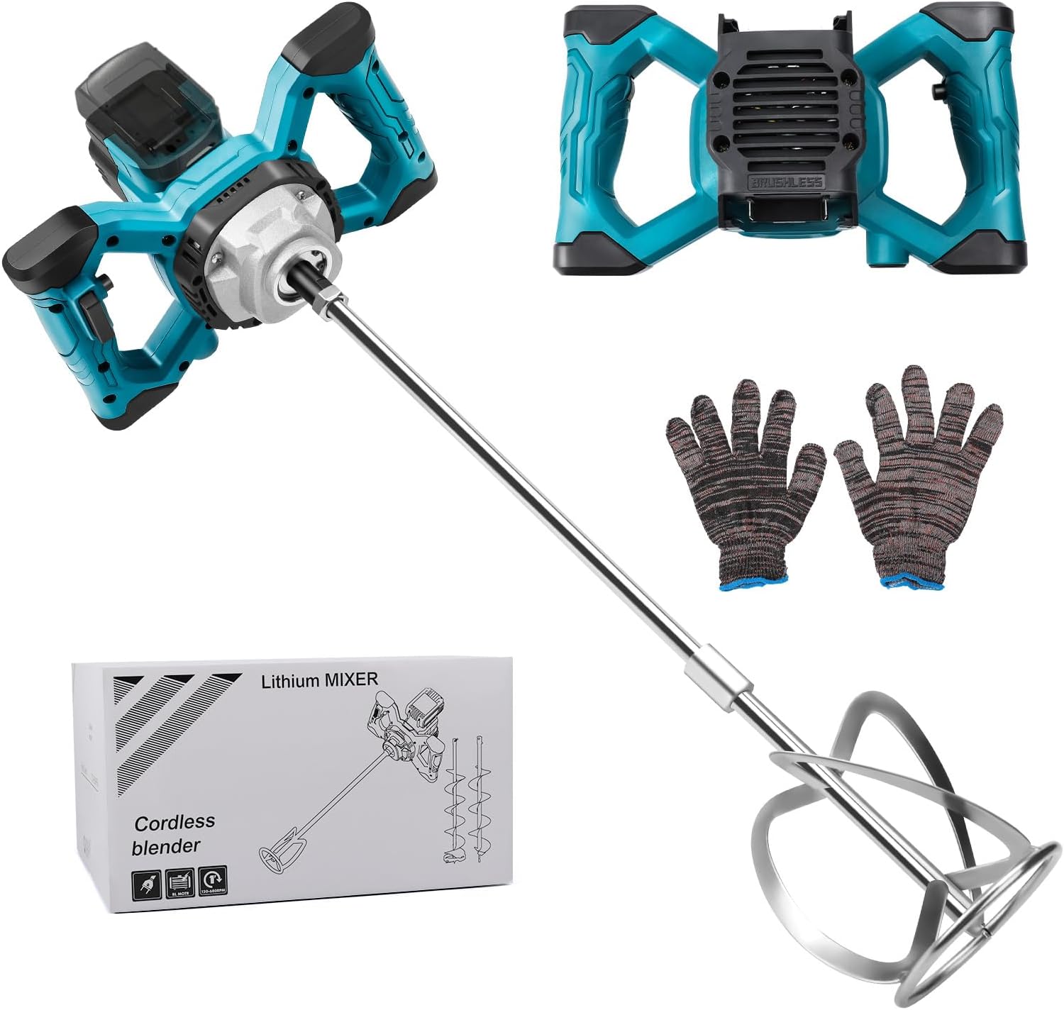 Miscelatore Malta a Batteria Brushless, 6 Marce - immagine 1