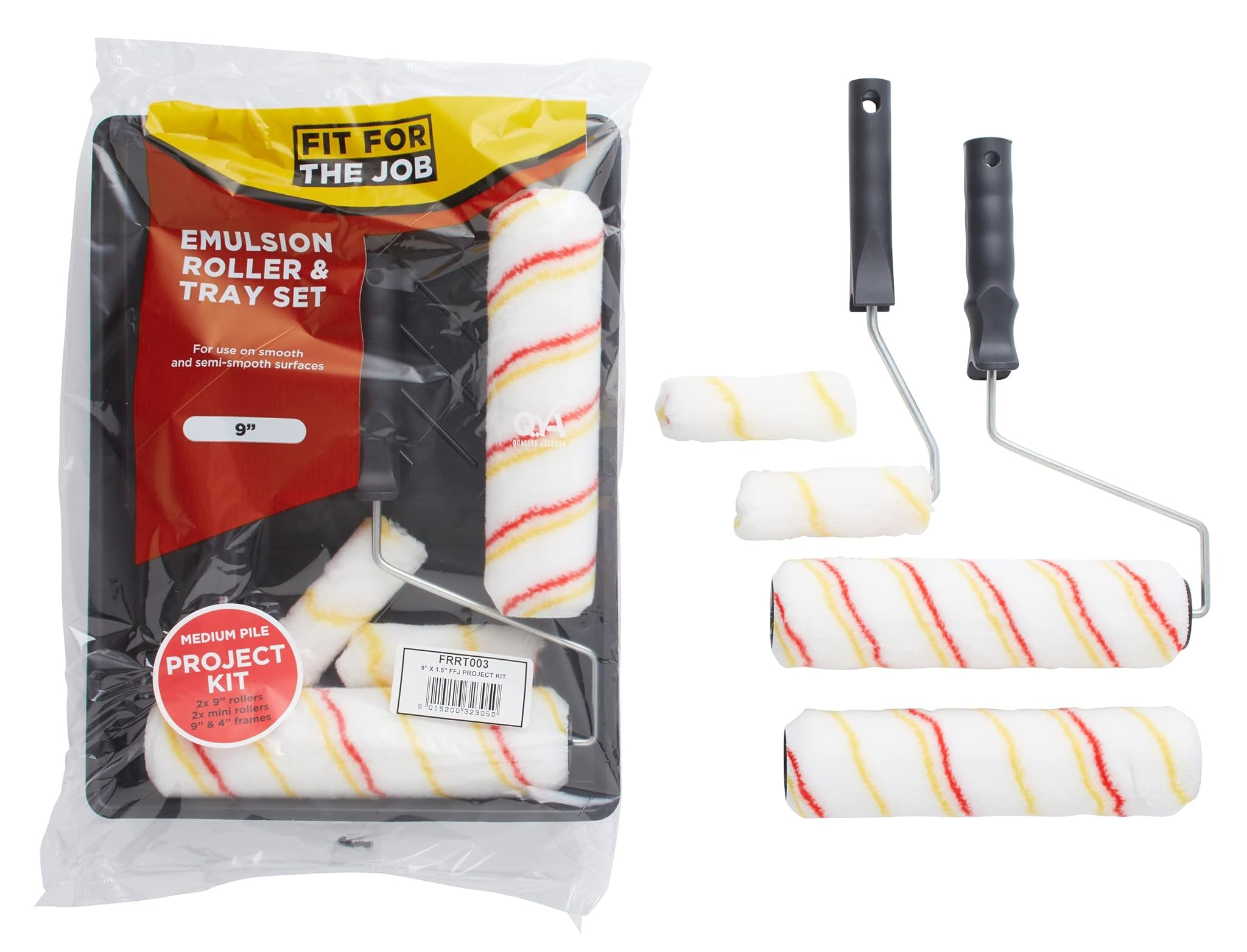 FRRT003 Set 7 Rulli per Pittura a Emulsione