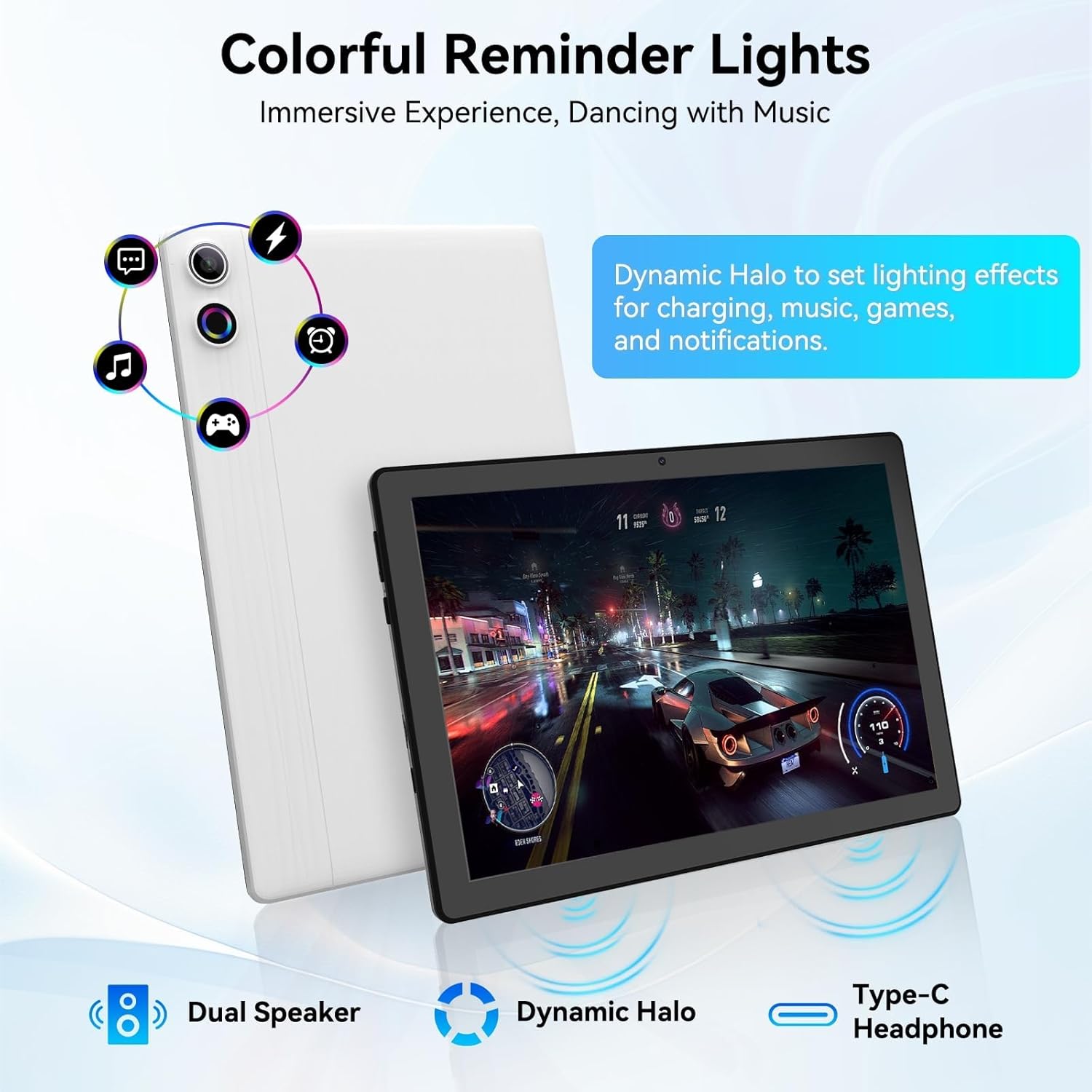 Tablet 11 pollici Android 15 Octa-Core 24GB+128GB - immagine 5