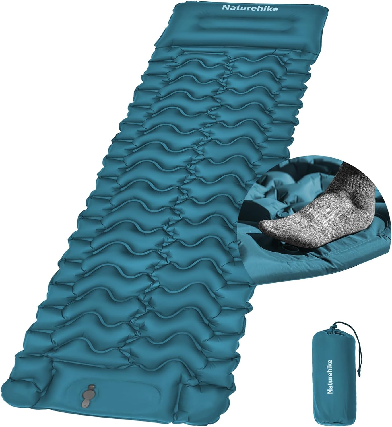 Naturehike Materassino da Campeggio con Cuscino