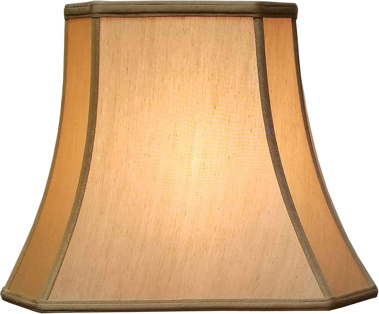 Royal Designs - Paralume Angolare Rettangolare Oro Antico - immagine 3