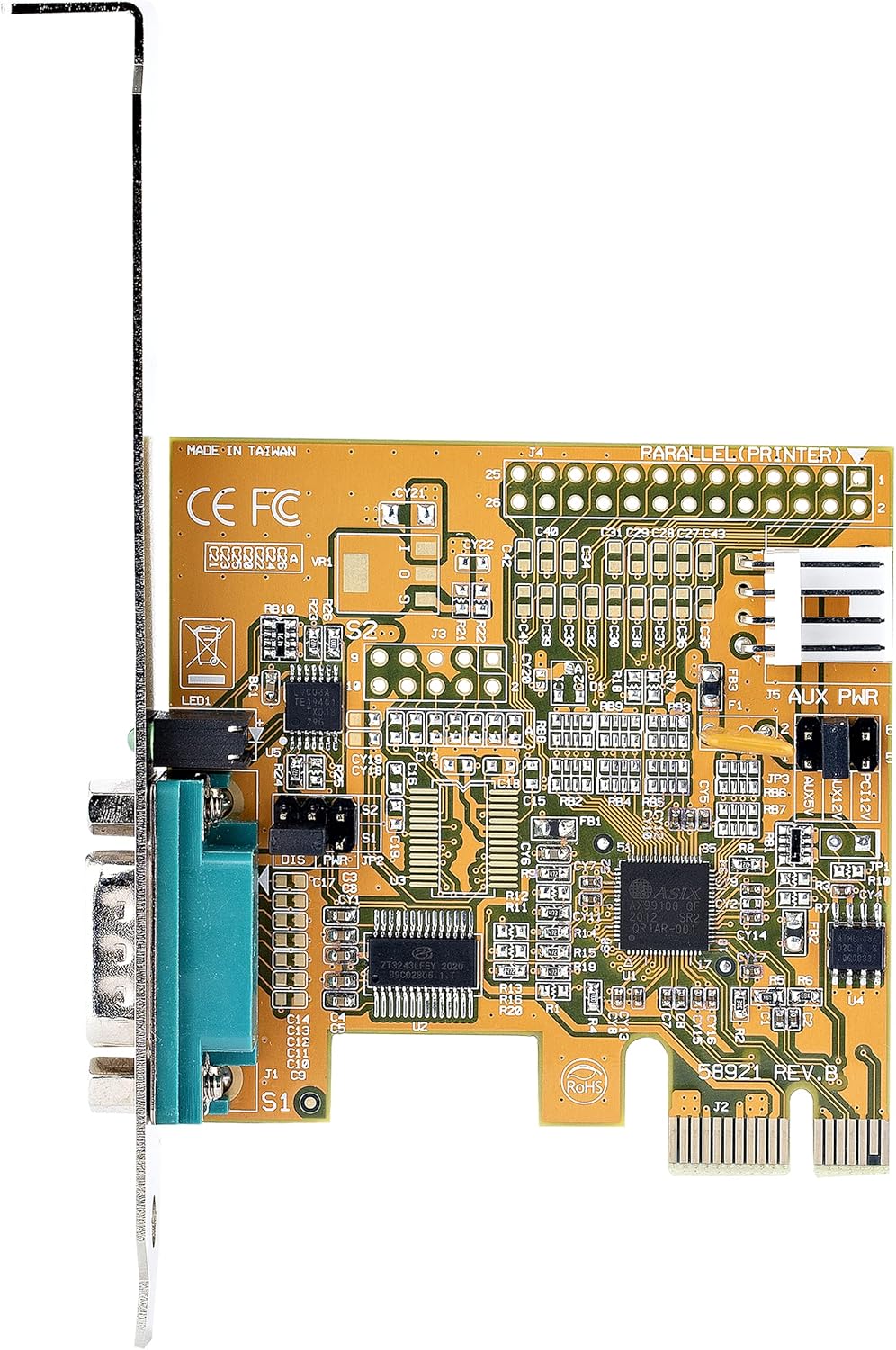 Startech.com Scheda Seriale PCI Express 1 Porta RS232 - immagine 6