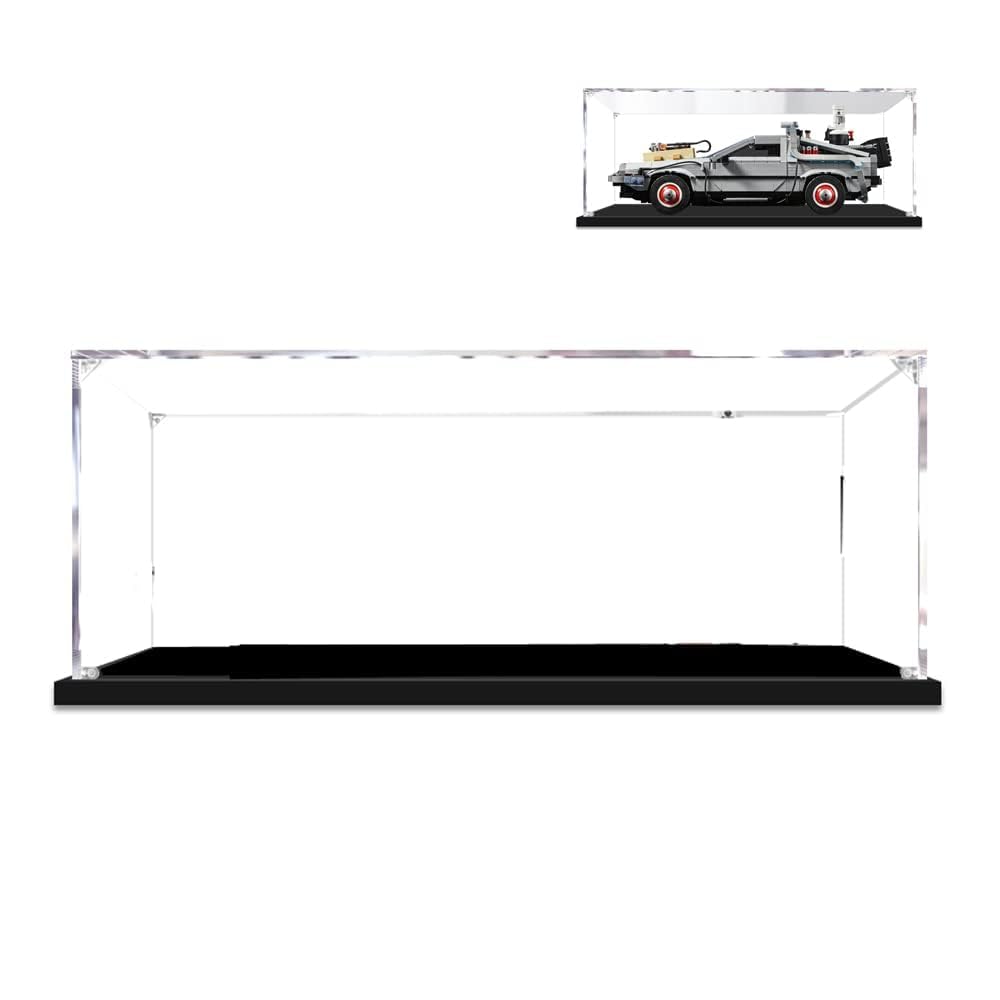 Vetrina Acrilico Compatibile con Lego 10300 Ritorno al Futuro