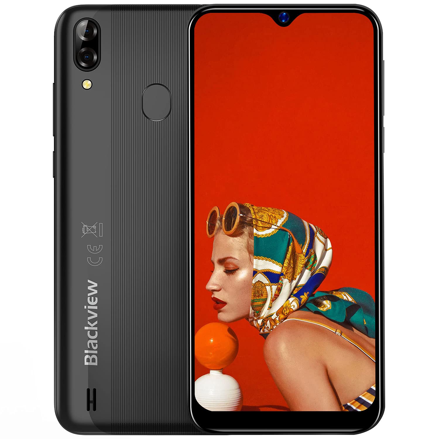 Blackview SKU7774 A60 Pro 3 GB/16 GB Interstellar Nero