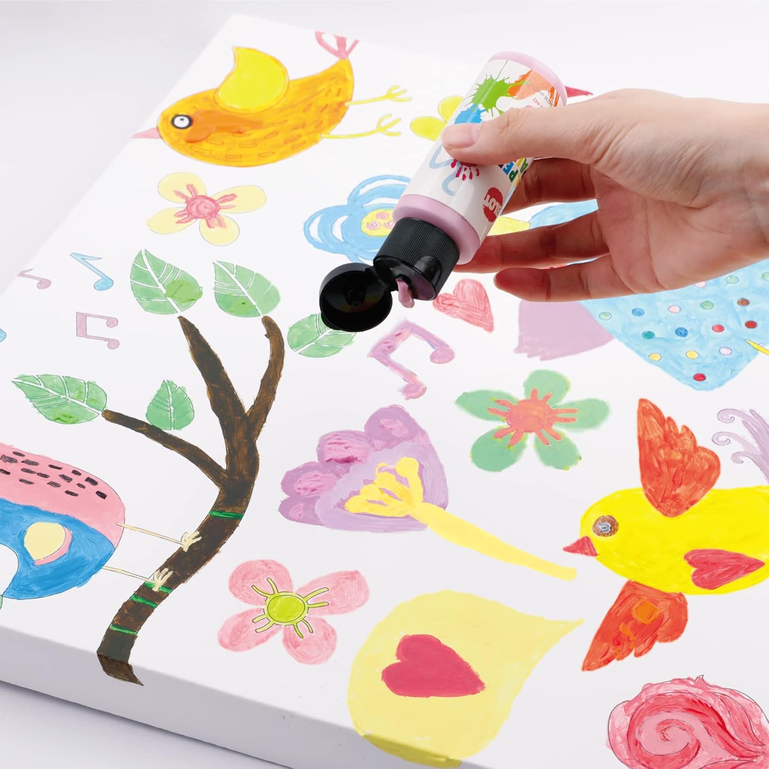 Blot Tempera Pittura Bambini 18 Colori Lavabili - immagine 4