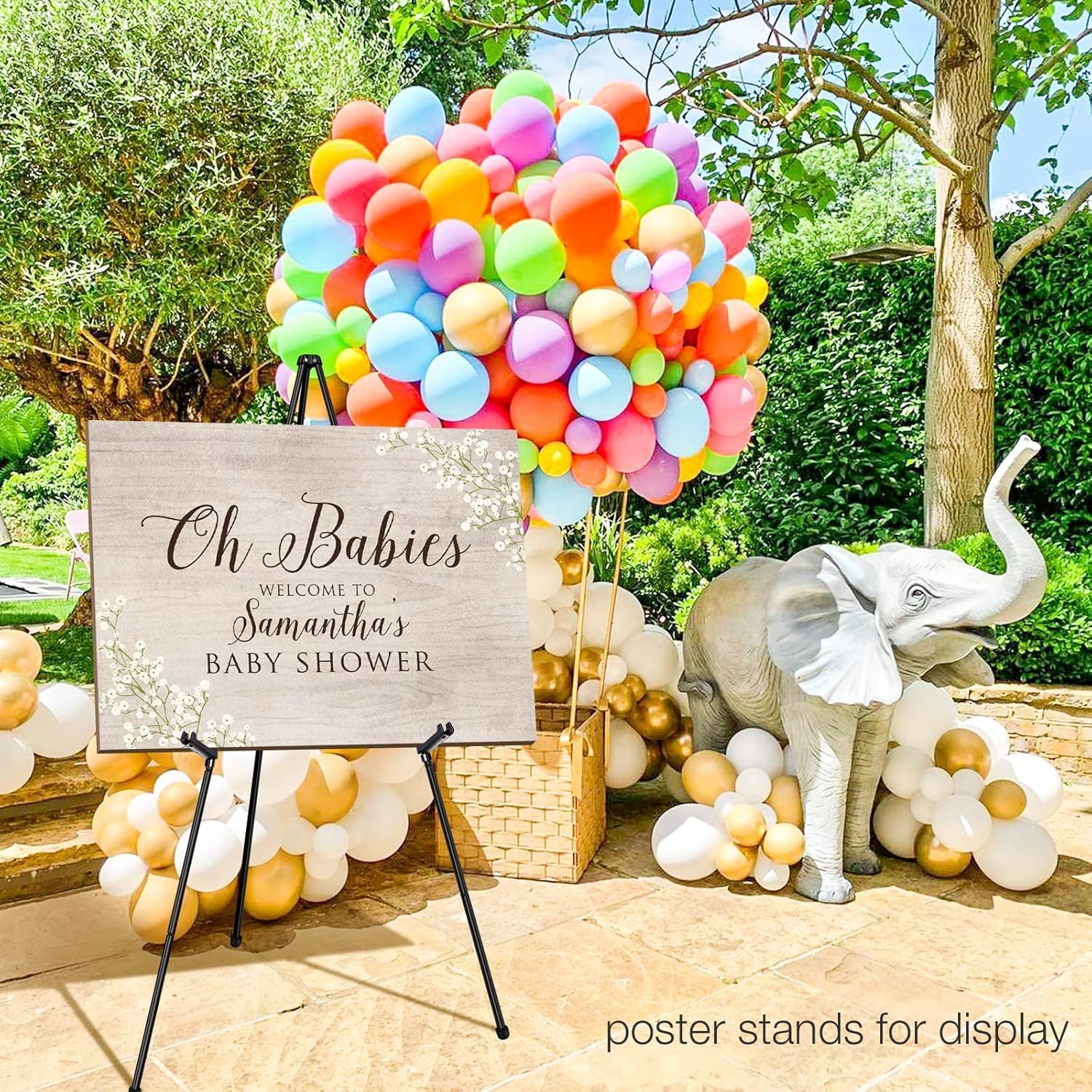 Cavalletto Treppiede Pieghevole Regolabile 6 Pezzi - immagine 8