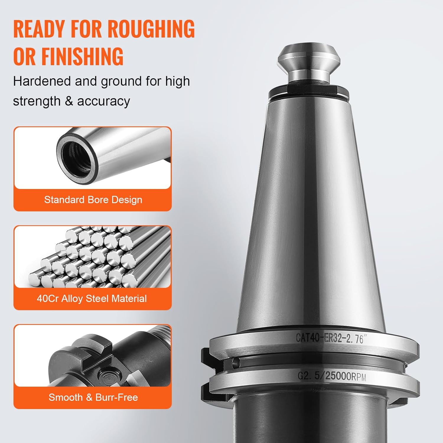 Vevor Portapinza CAT40 ER16/32 - Set 35 Pezzi - immagine 3