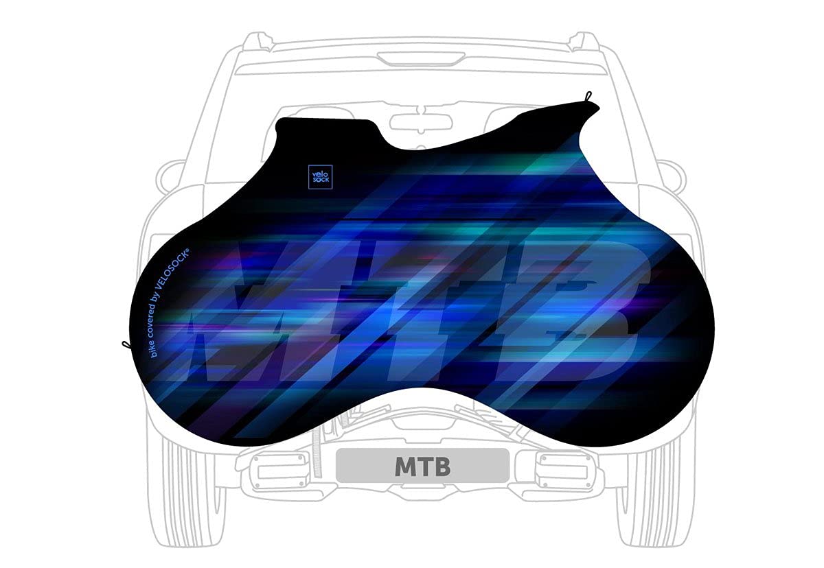 Velo Sock Speed, Bike Cover Unisex-Adult, Fits 99% of MTB Bicycles