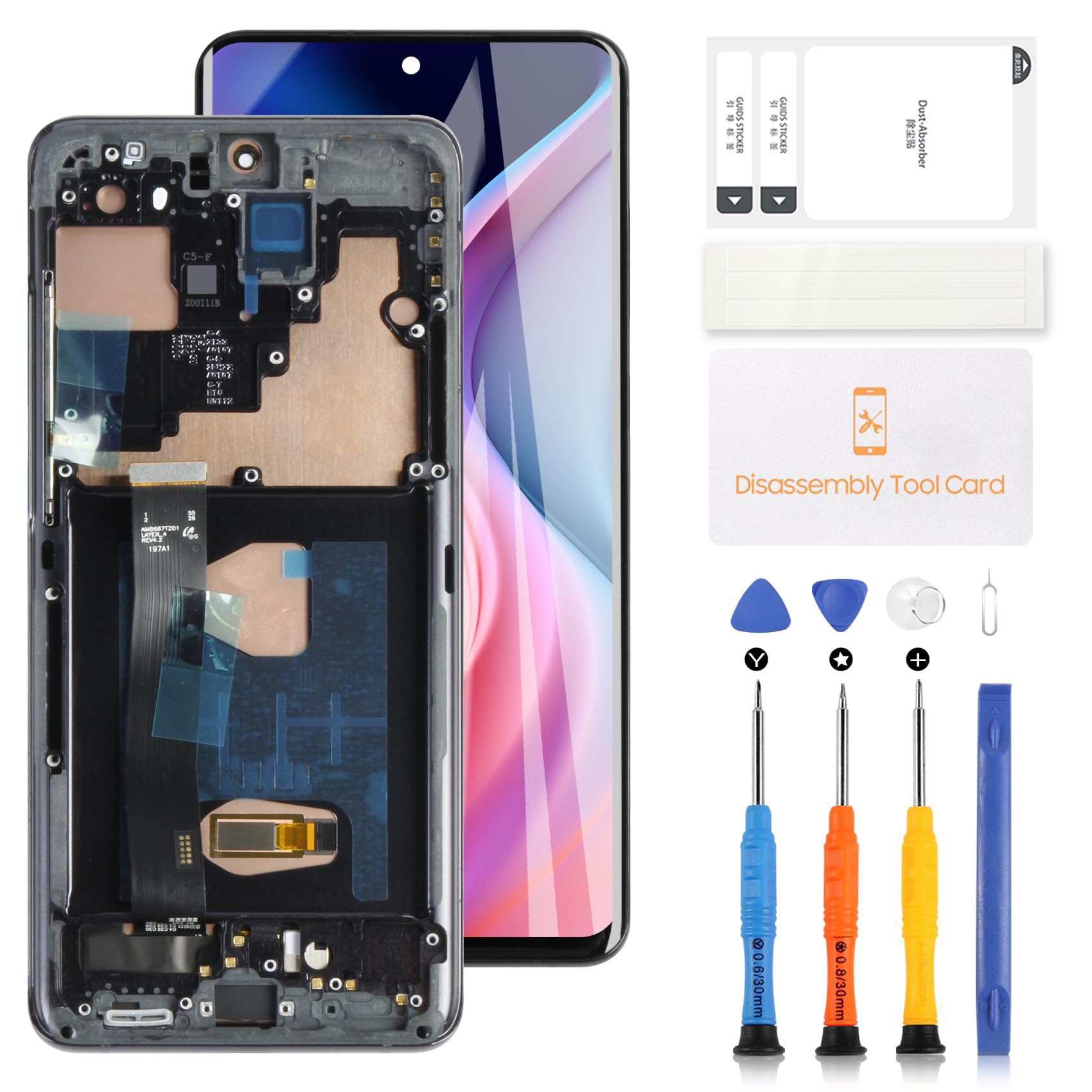 Schermo OLED Ricambio per Samsung Galaxy S20 Ultra 5G