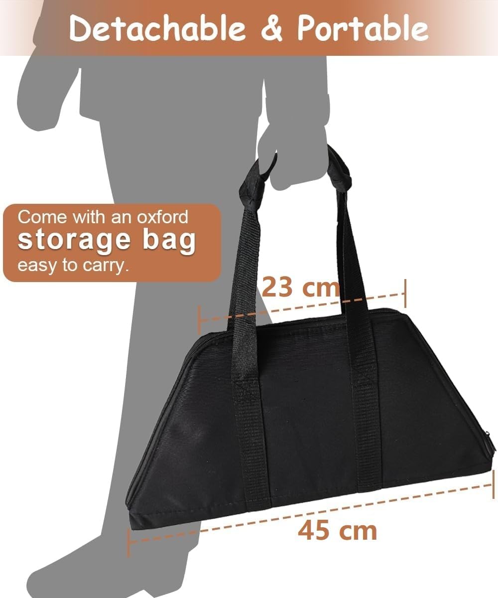 Braciere Portatile da 55 cm con Borsa da Viaggio - immagine 2