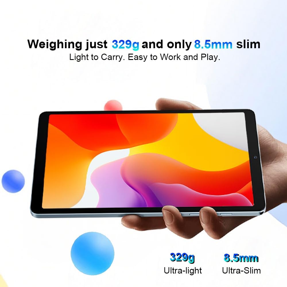 Blackview Link 2 - Tablet Android 15 da 8 Pollici, Nero - immagine 3