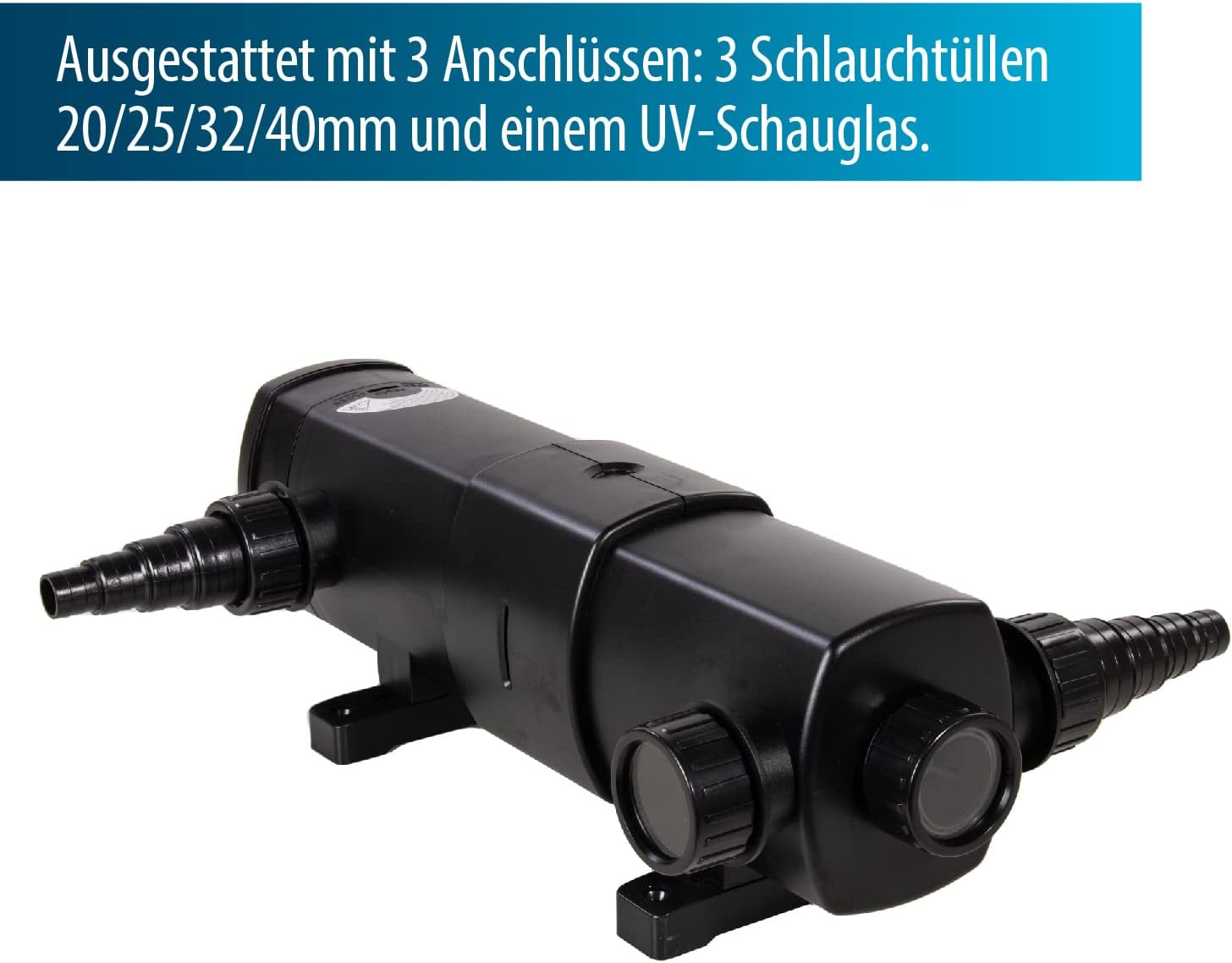 AquaForte GUV-236 UV-C per Stagno 45 m³, 36 Watt - immagine 2