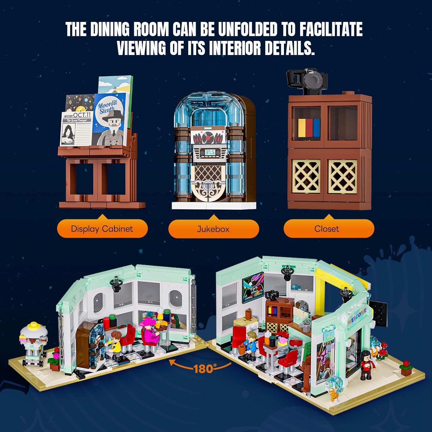 Interstellar Drive-In - Ristorante retro-futuristico LED - immagine 3