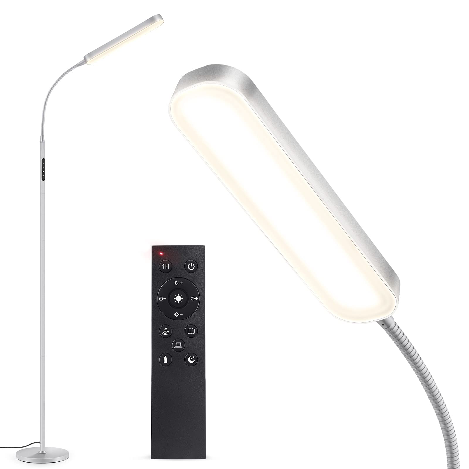 OUTON Lampada da Terra LED Dimmerabile 12W