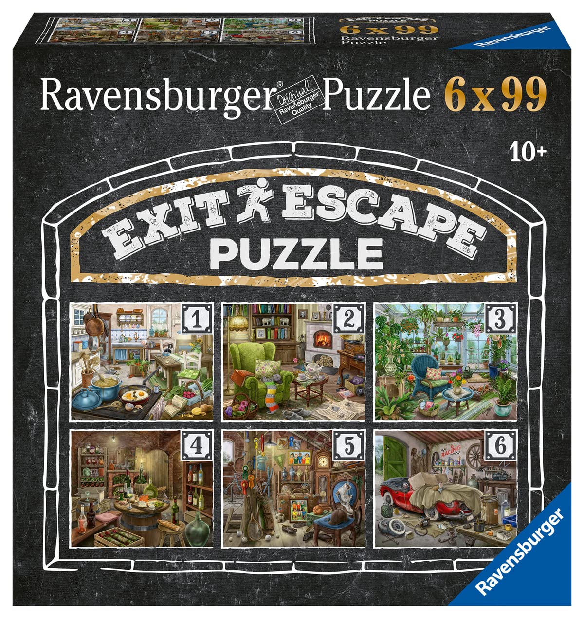 Ravensburger Escape Puzzle 99 p - Il Maniero Infestato