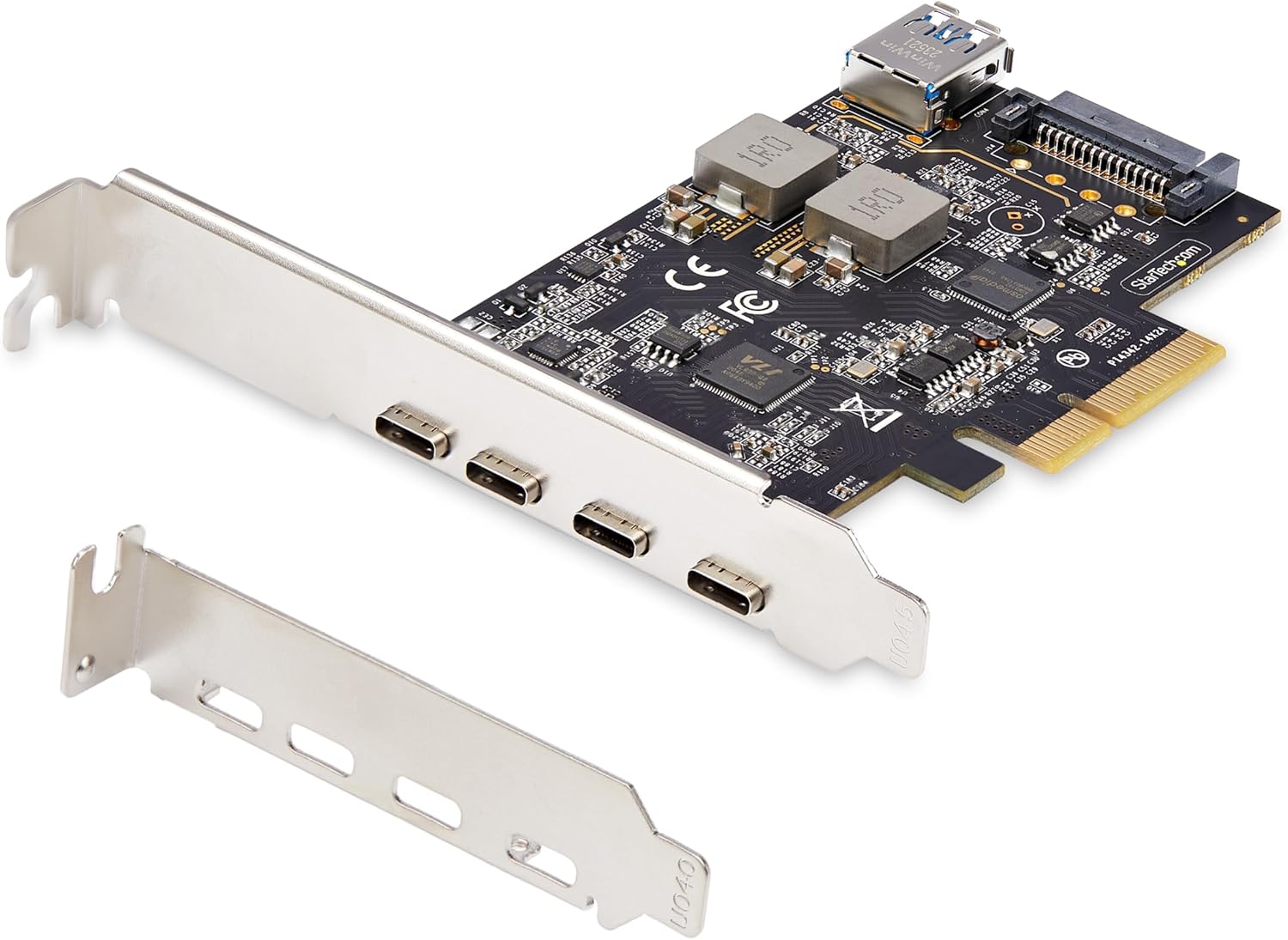 Startech.com Scheda PCIe USB 3.2 5Gbps a 4 Porte - immagine 1