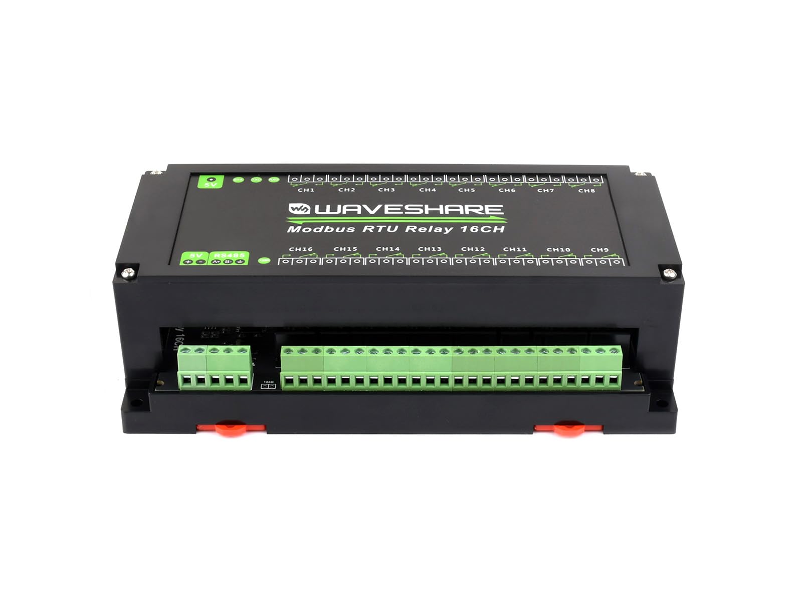 Waveshare Modbus RTU - Modulo Relay 16 Canali RS485