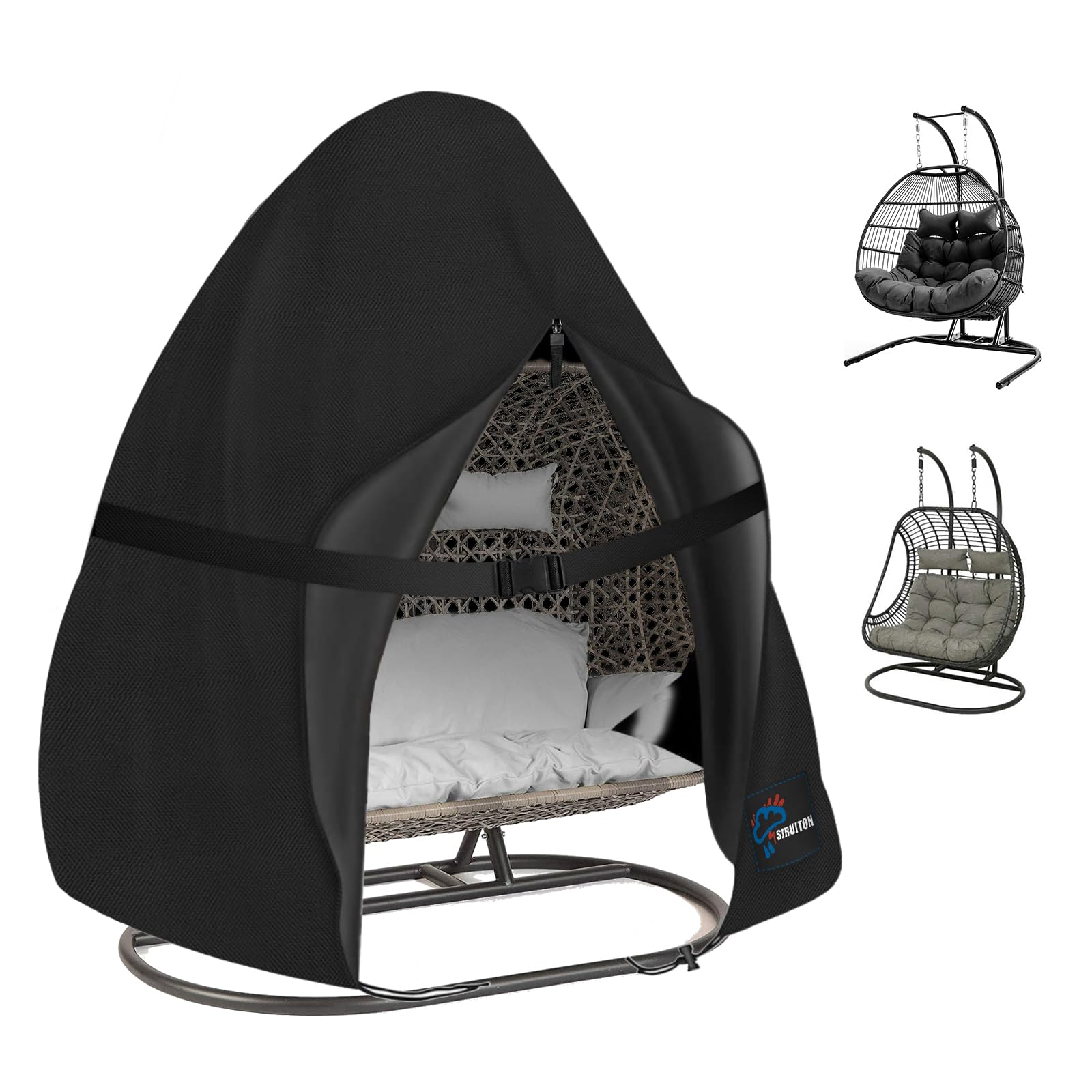 Siruiton Copertura per Sedia a Uovo 230x200cm