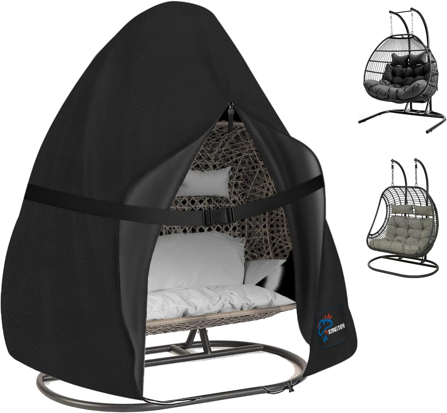 Siruiton Copertura per Sedia a Uovo 230x200cm - immagine 1