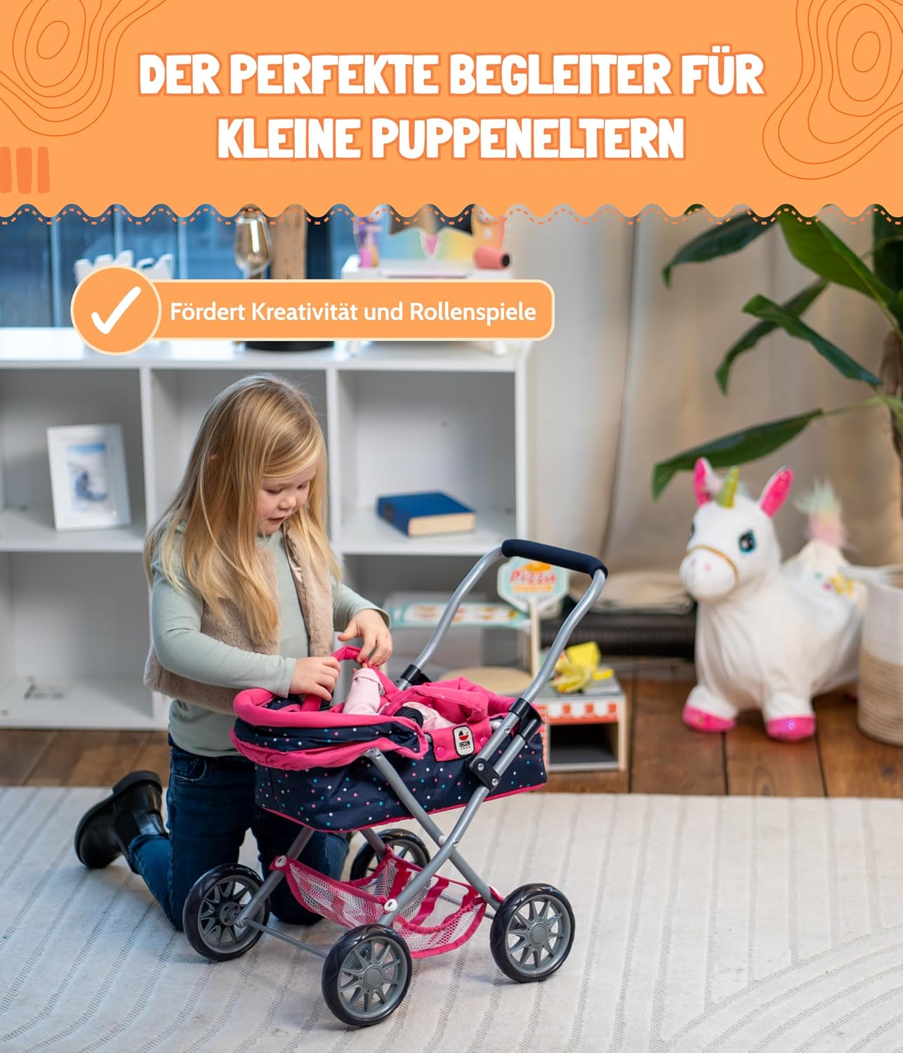 Bayer Chic 2000 - Passeggino per Bambole Smarty - immagine 2