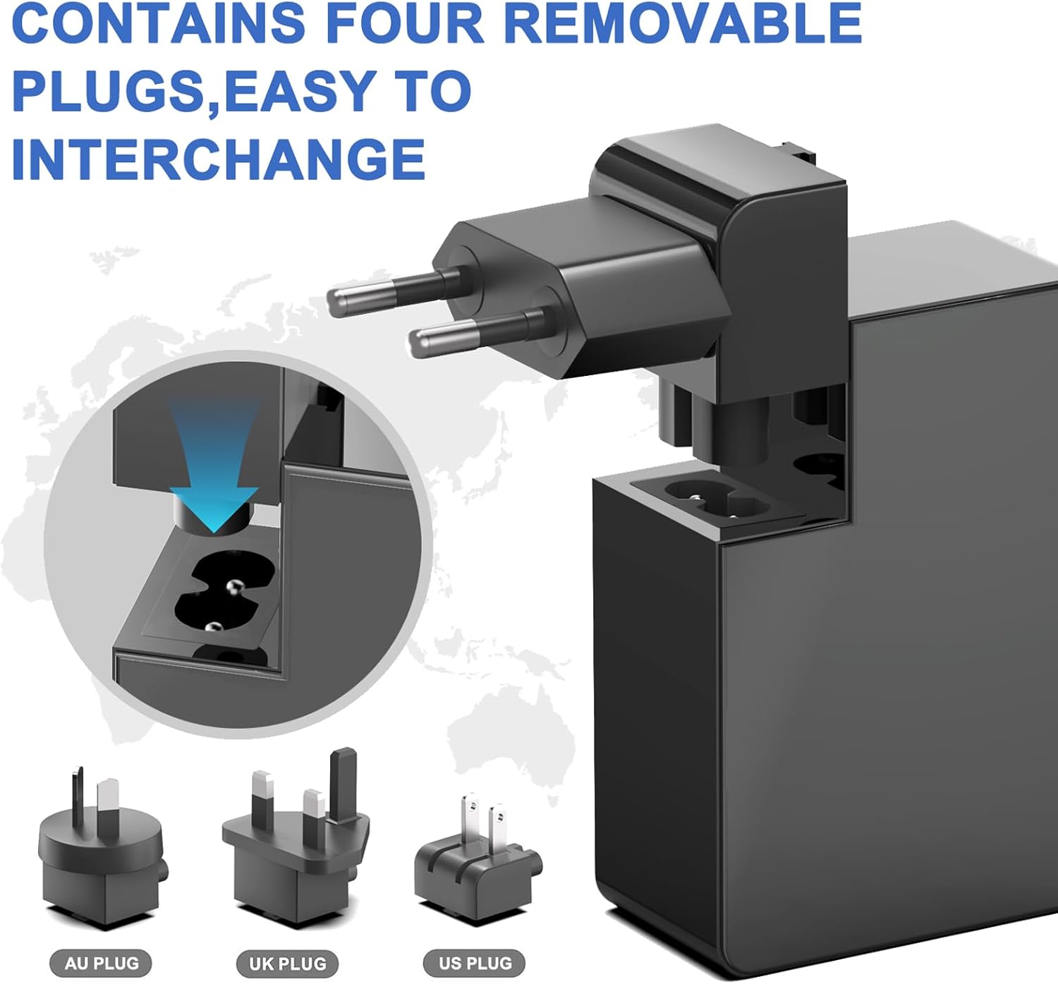 Kfd Caricatore USB-C PD3.1 140W GaN con Display - immagine 5