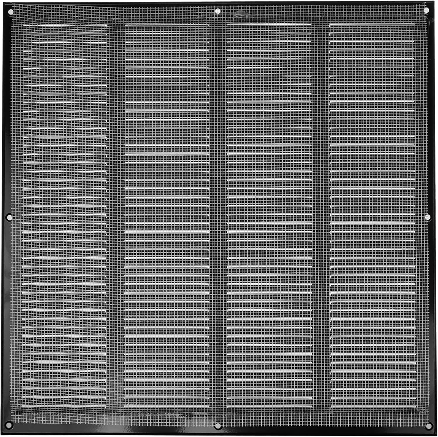 Griglia Ventilazione Nera 40x40 cm - immagine 6
